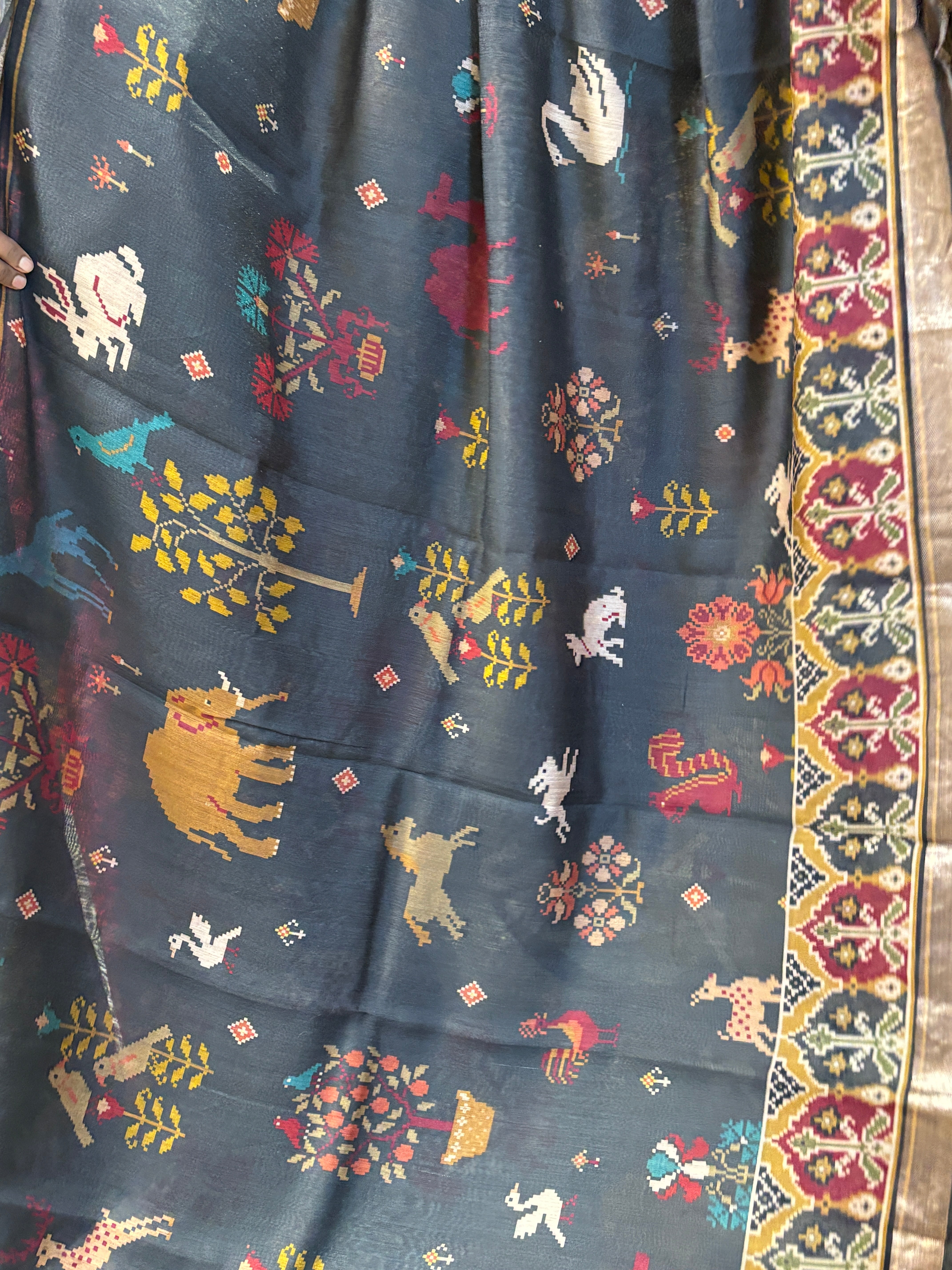 Pure Munga silk saree