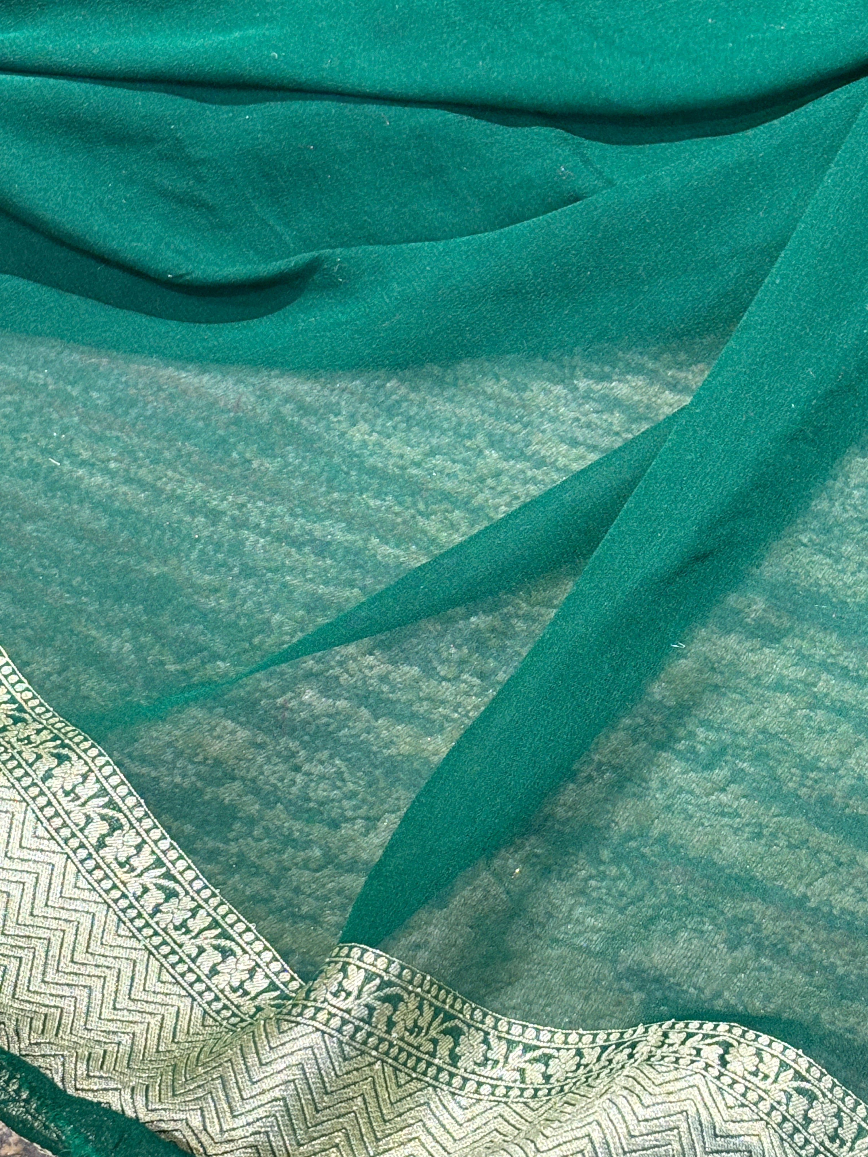 Khaddi georget saree