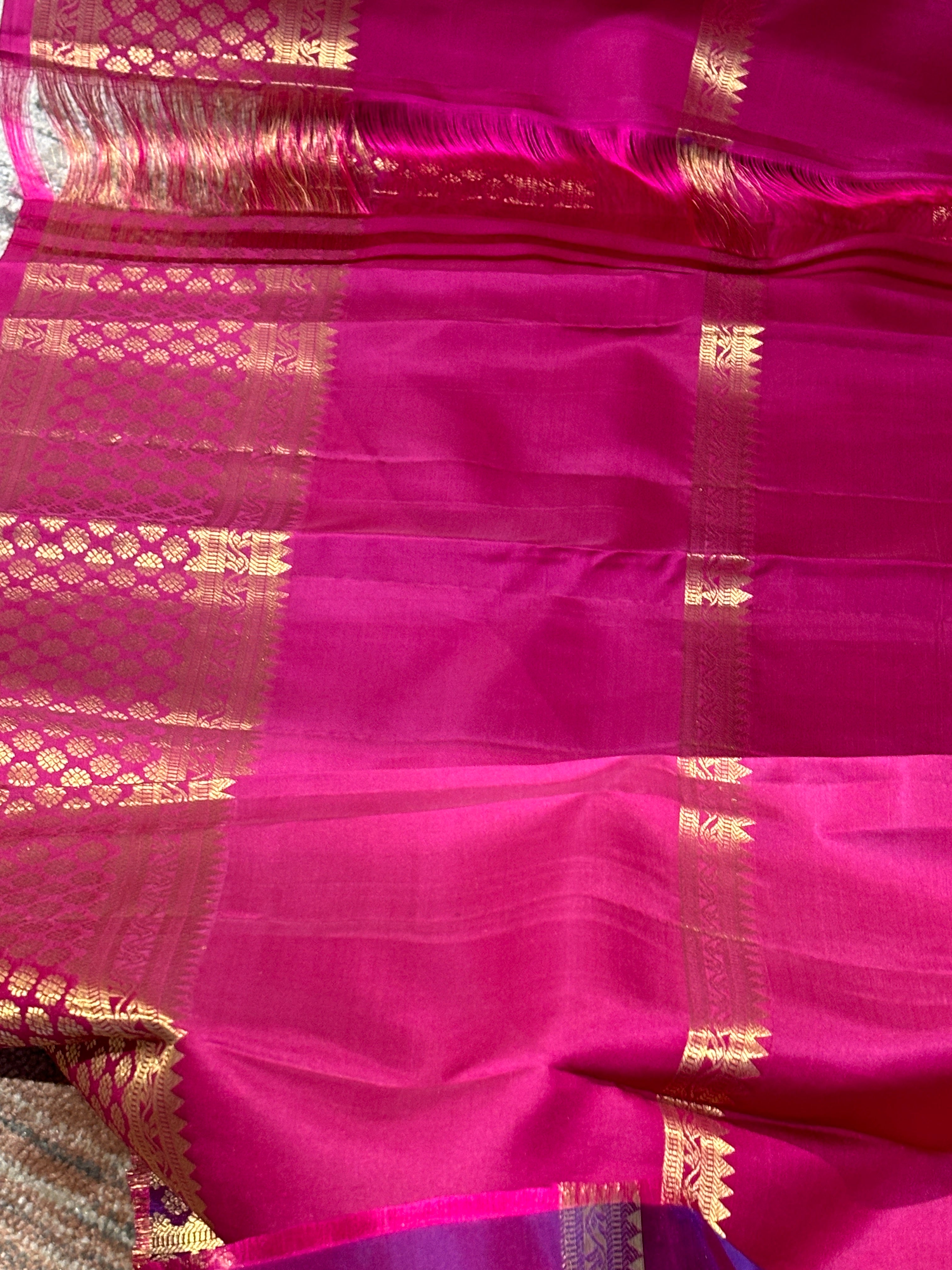 Pure silk Kanchipuram saree