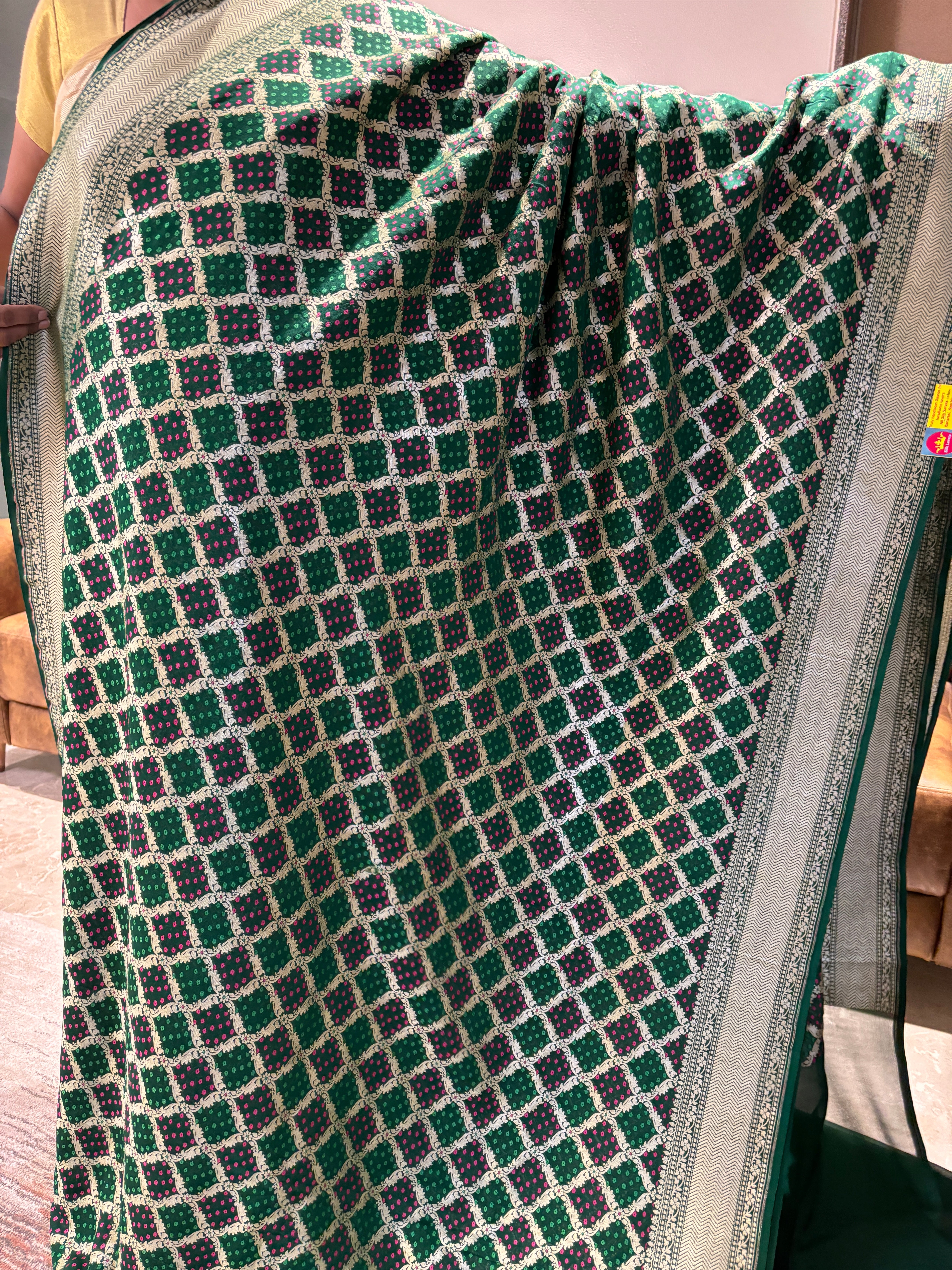 Khaddi georget saree