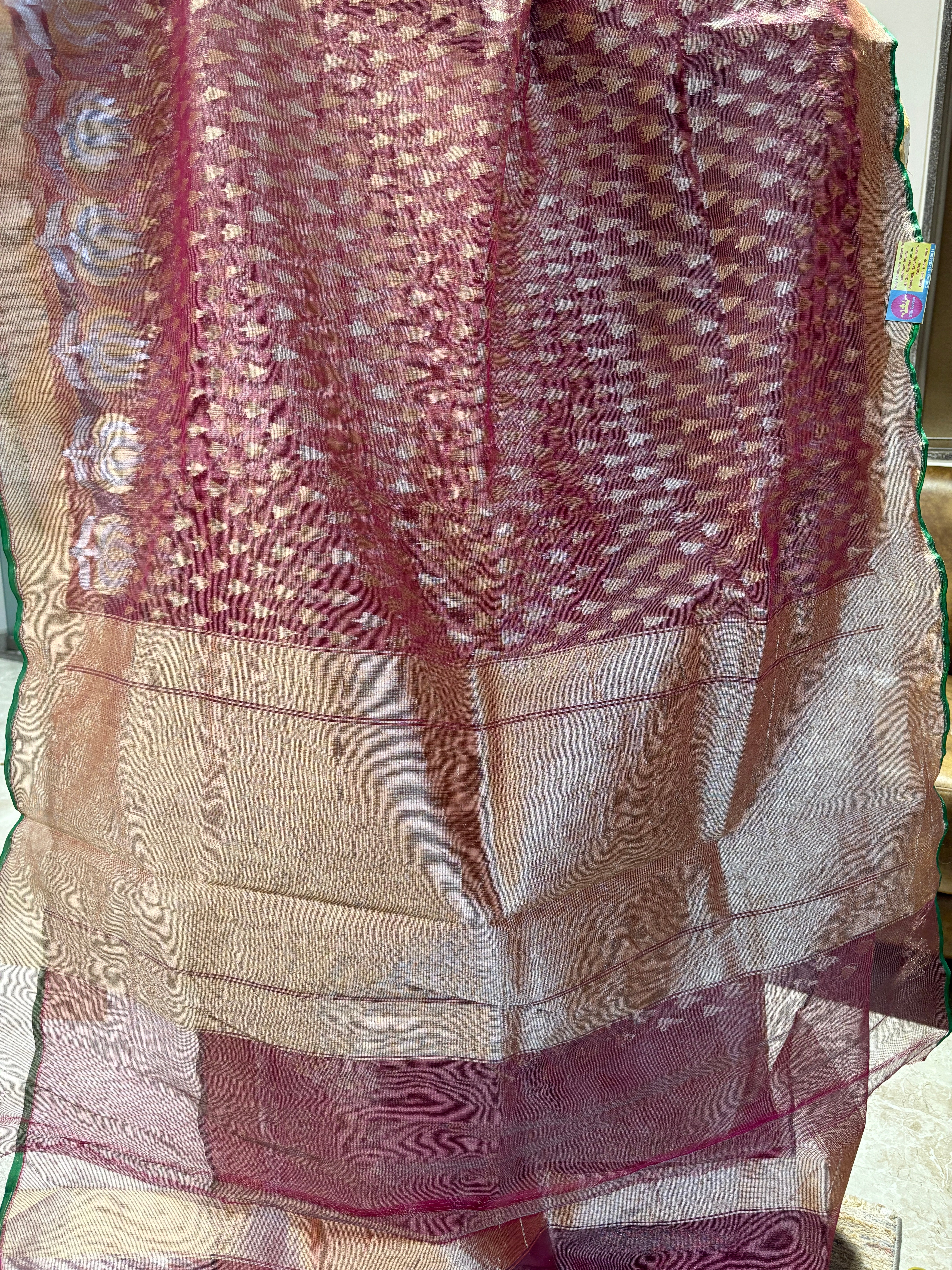 Tissue silk saree