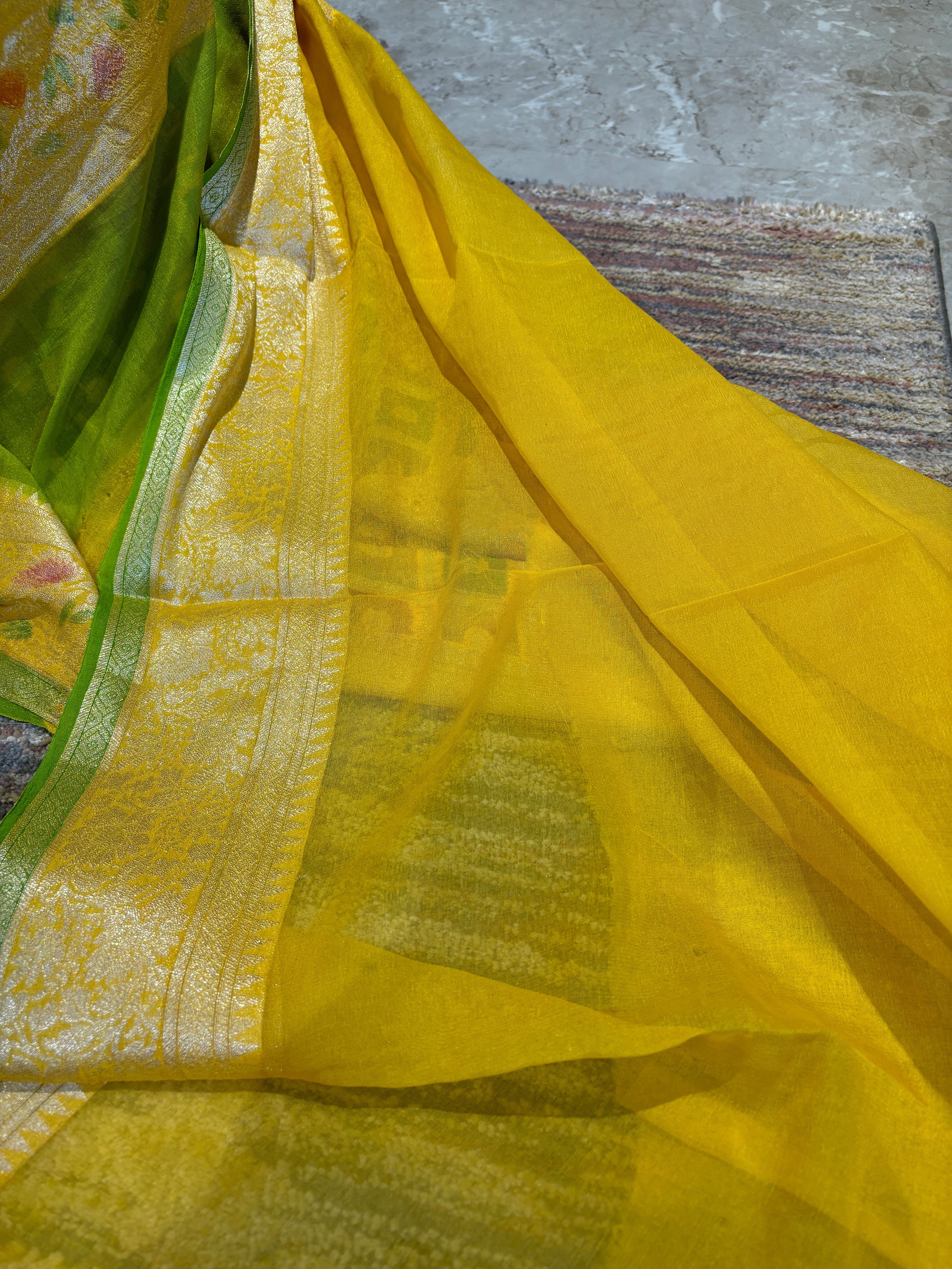 Pure dupian silk gharchola saree