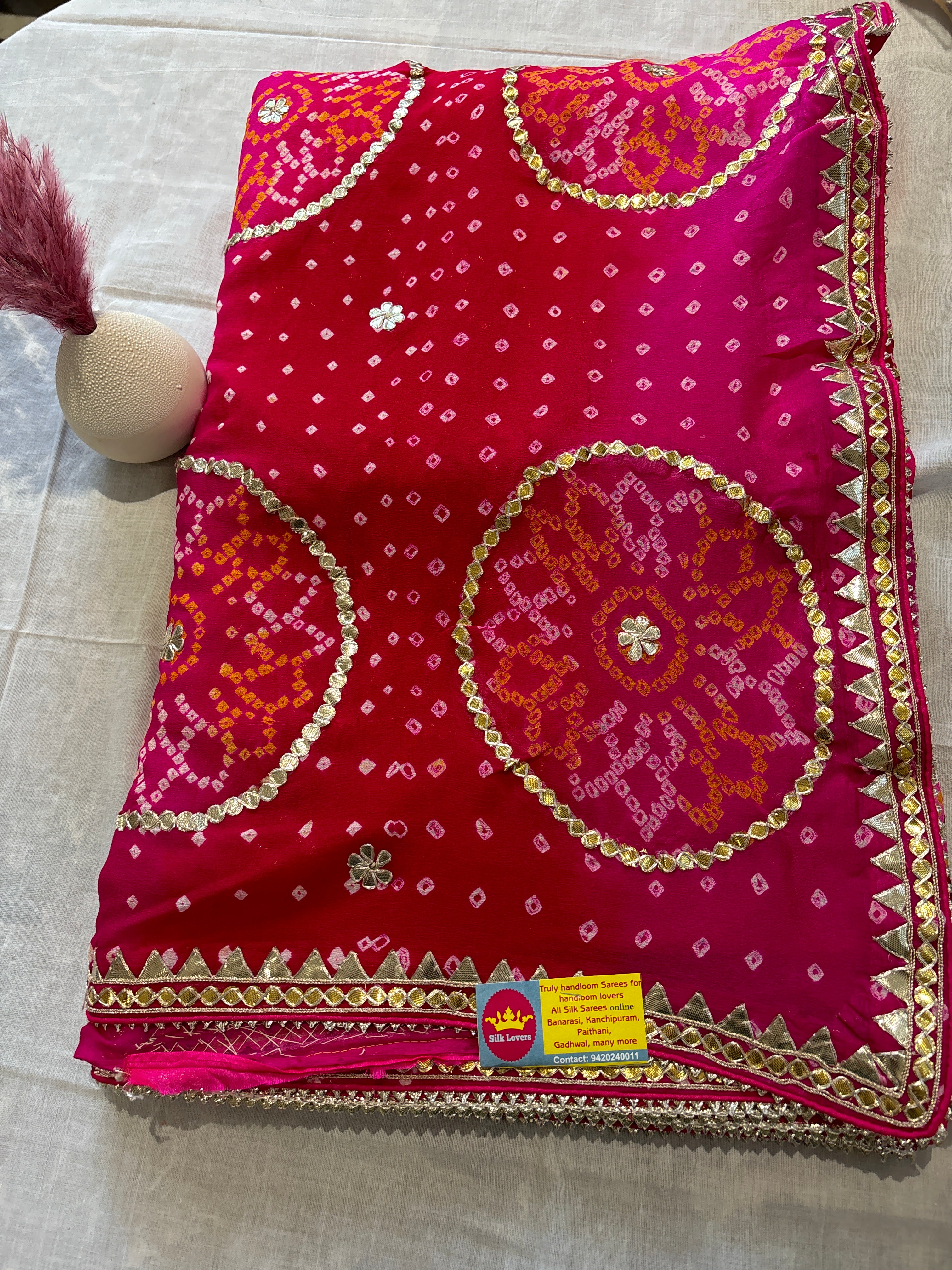 Bandhej saree