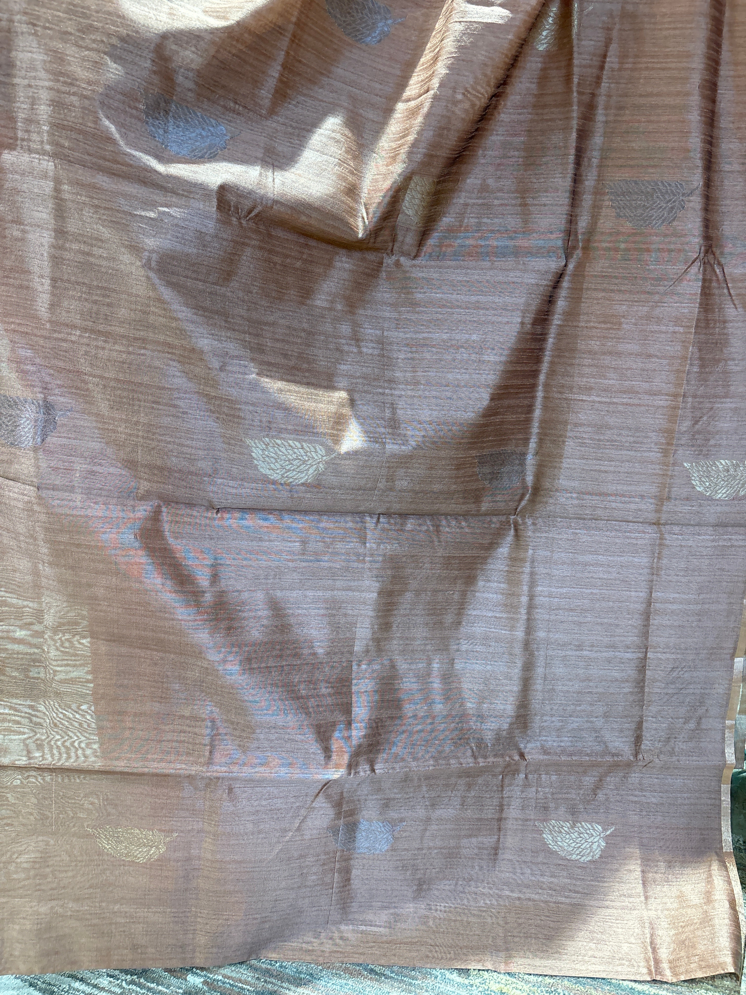 Banarasi linen saree