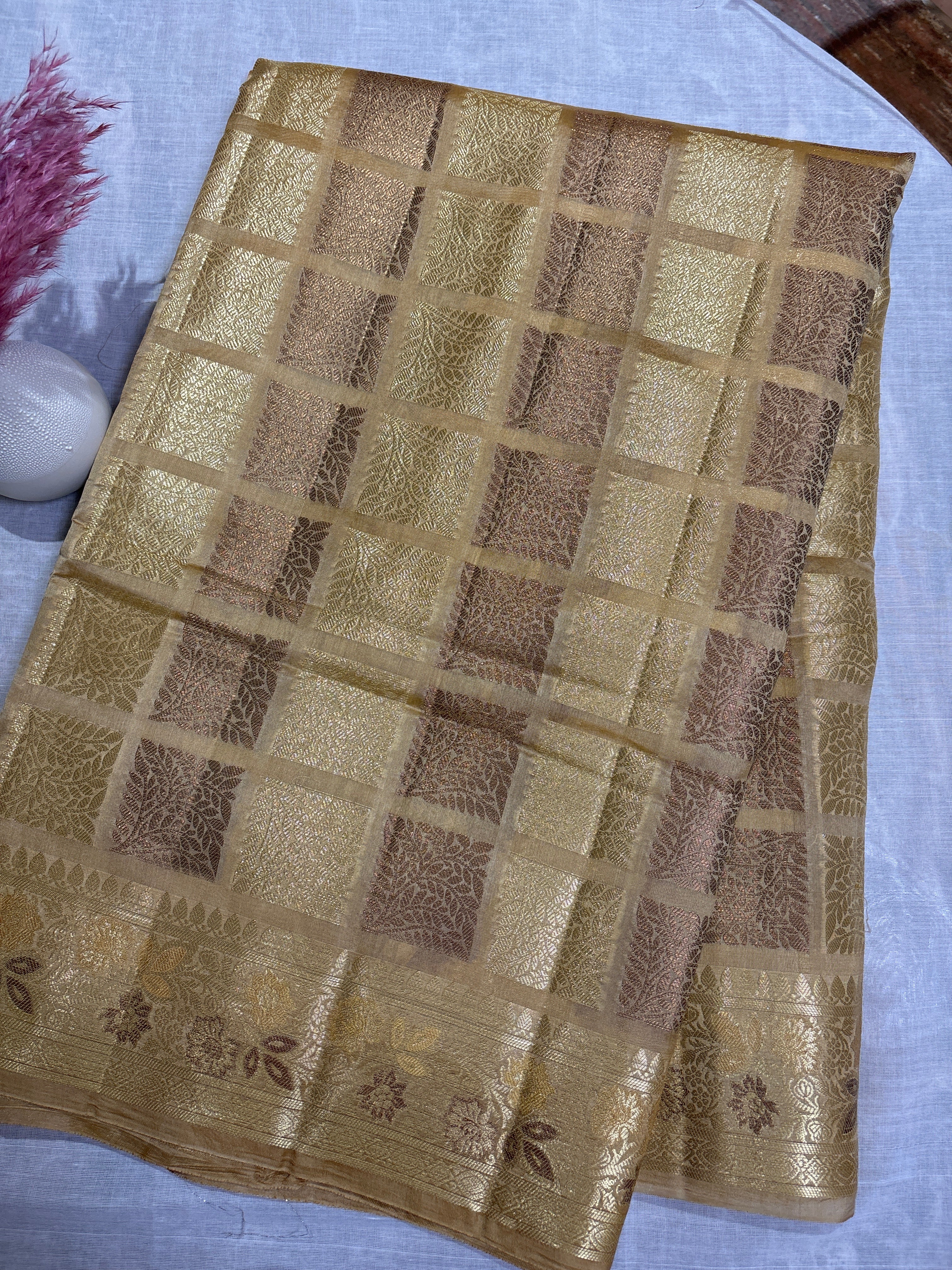 Pure dupian silk saree