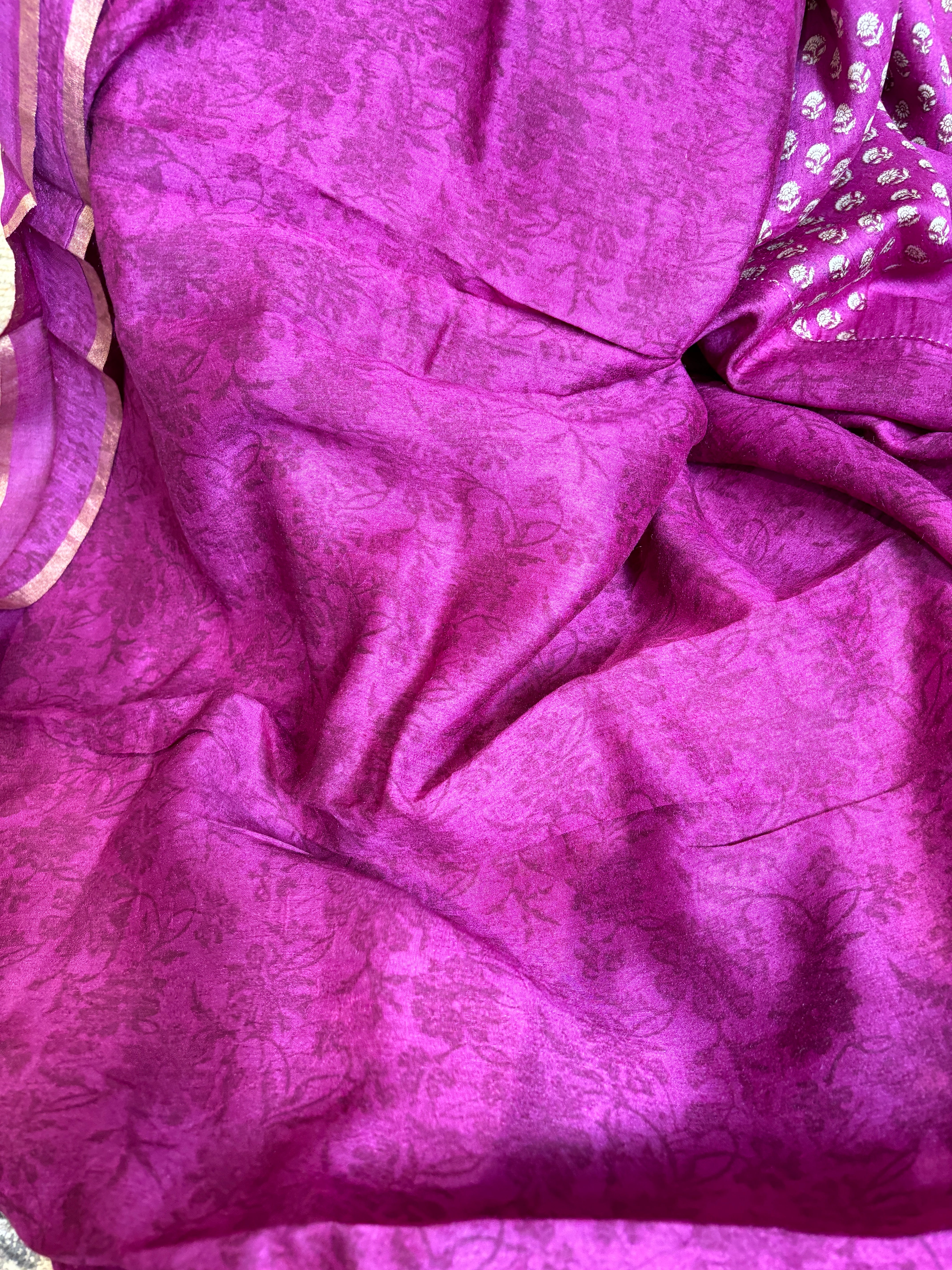 Pure Tusser silk saree