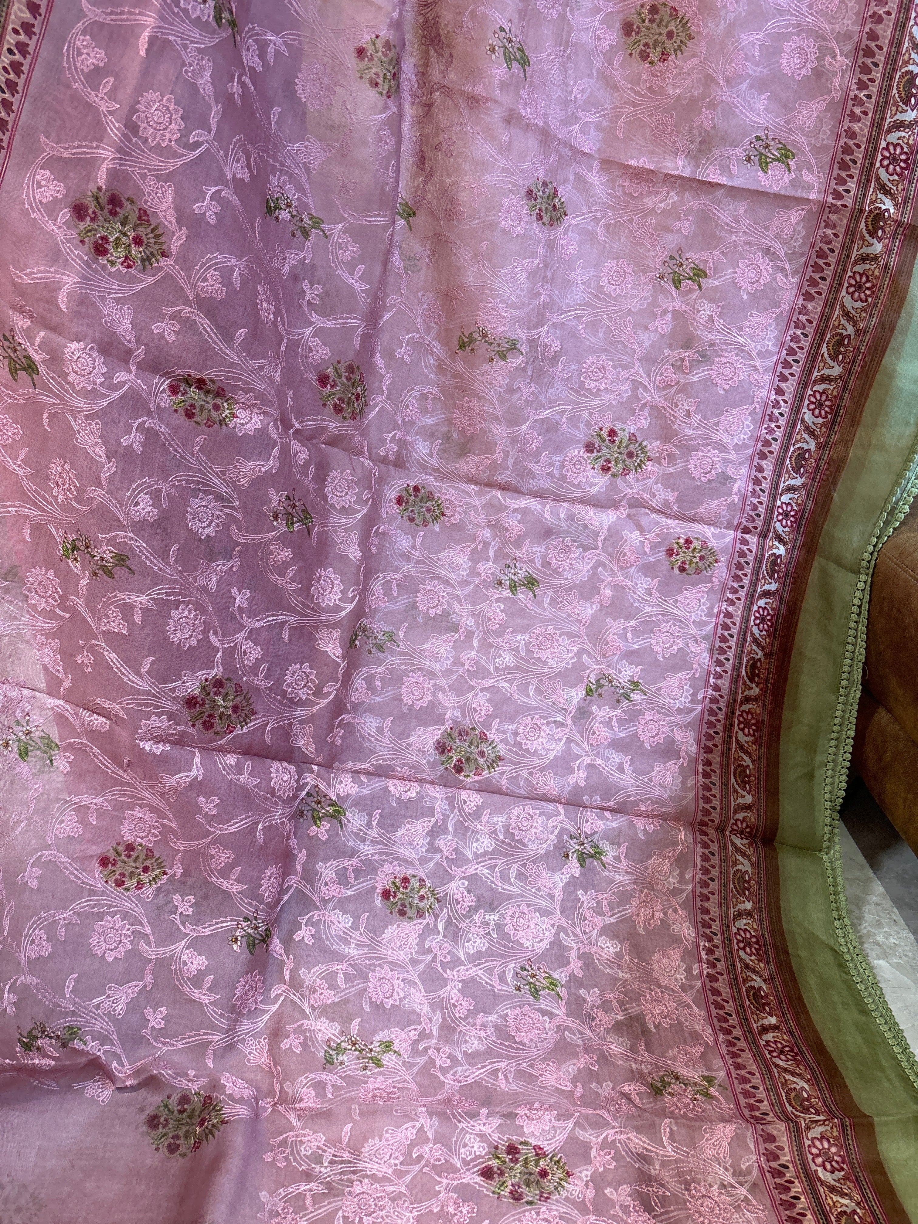 Pure organza sarees