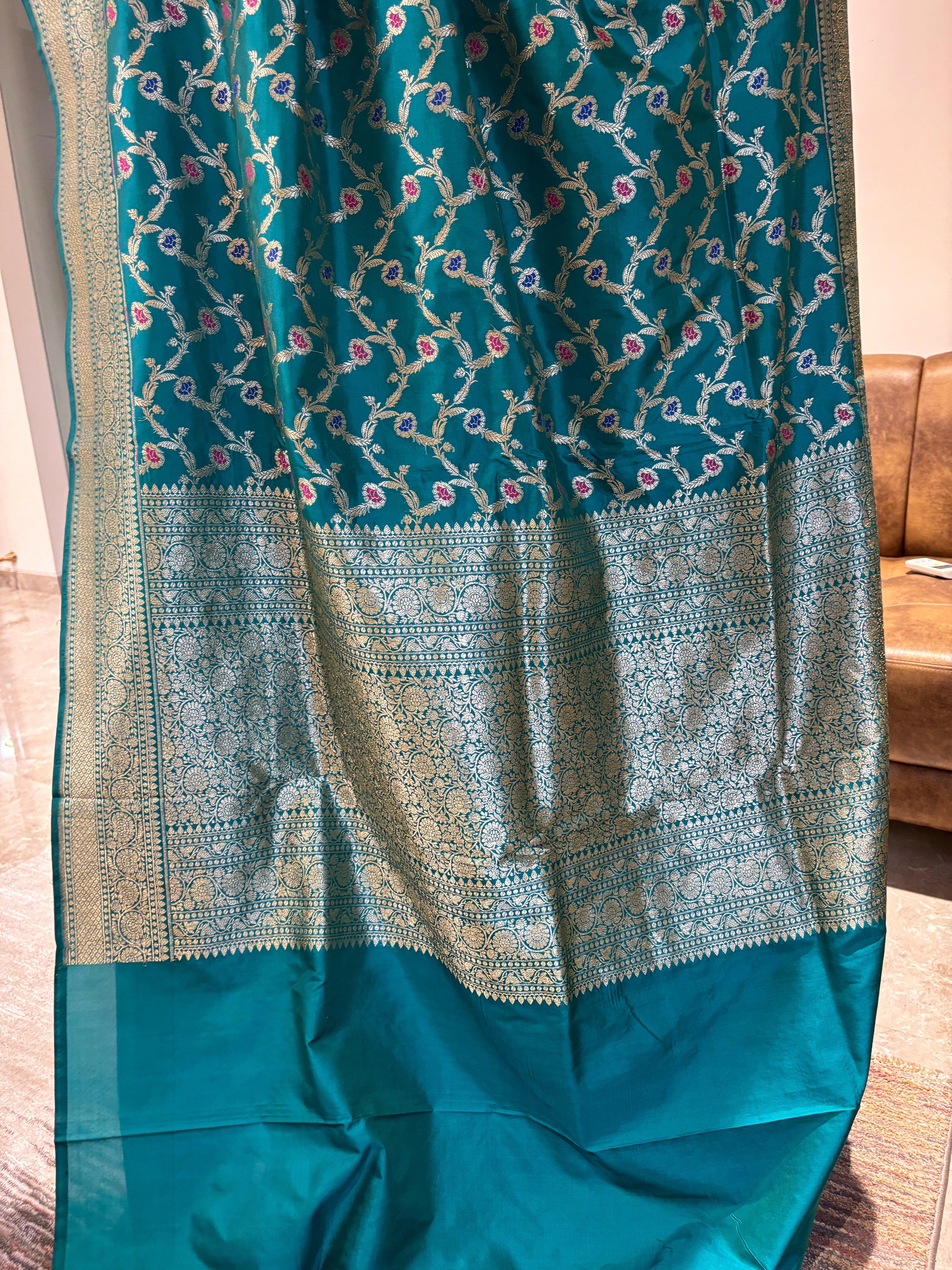 Pure silk Banarasi saree