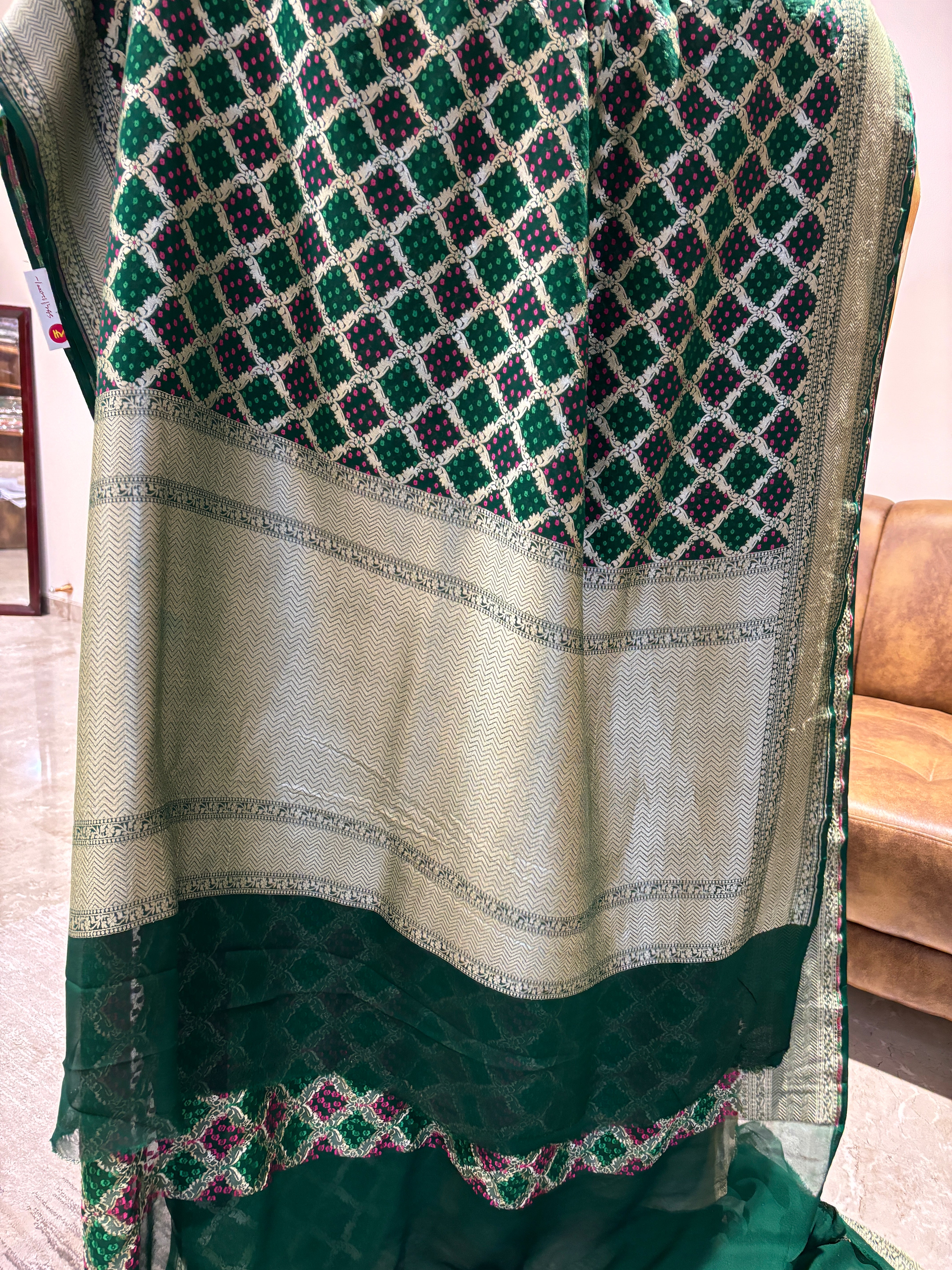 Khaddi georget saree