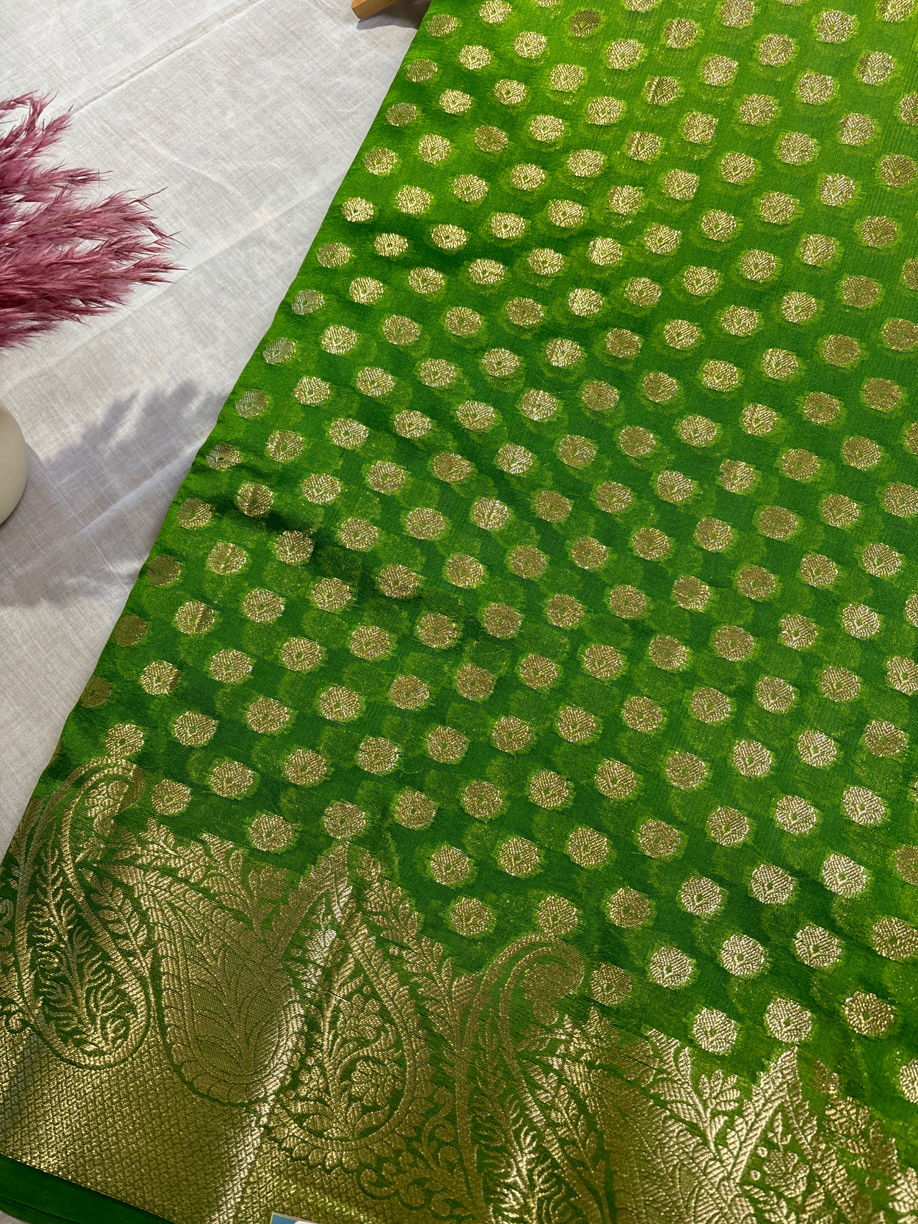 Pure dupian silk saree