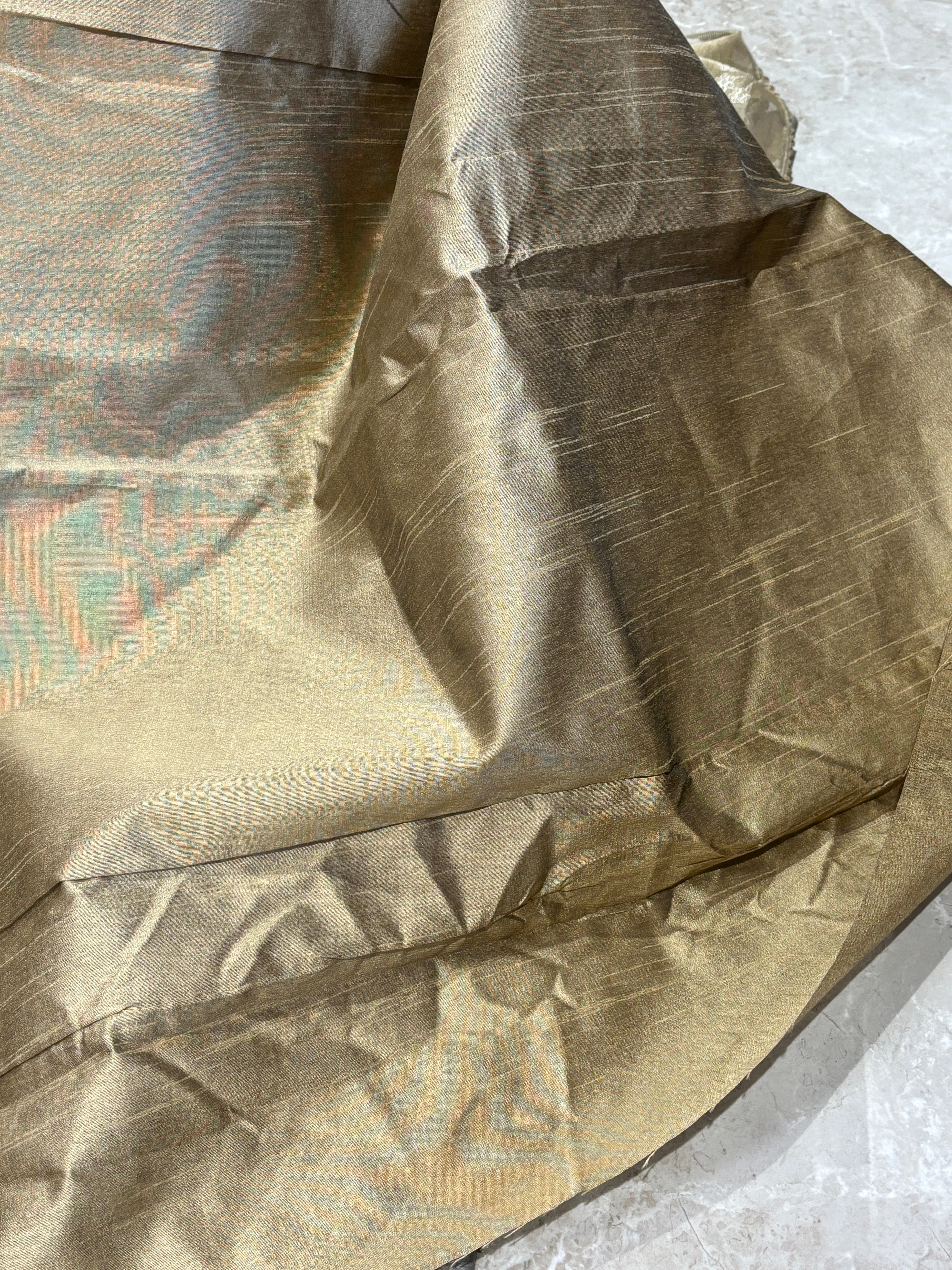 Jaal embroidered Supernet saree