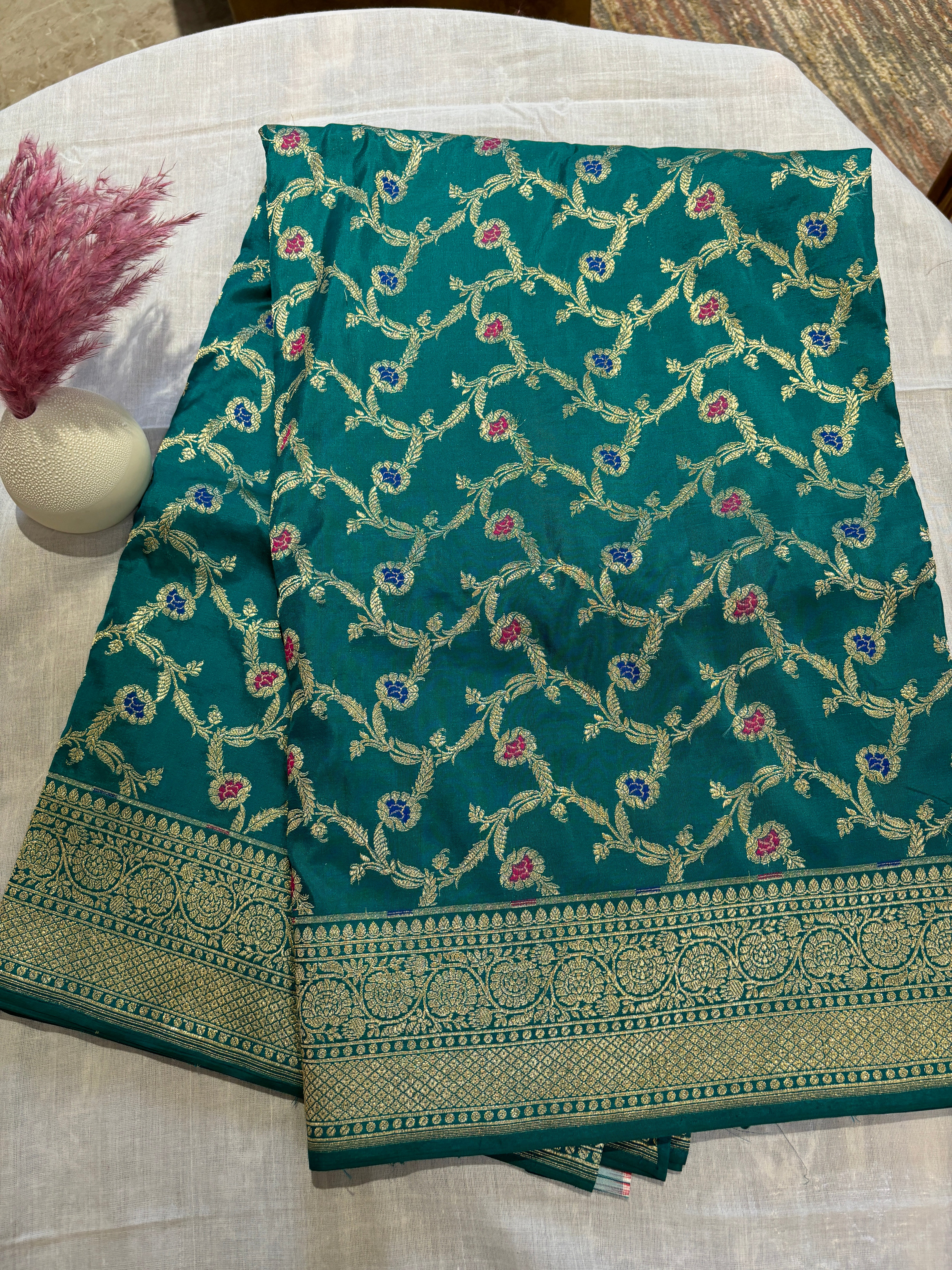 Pure silk Banarasi saree