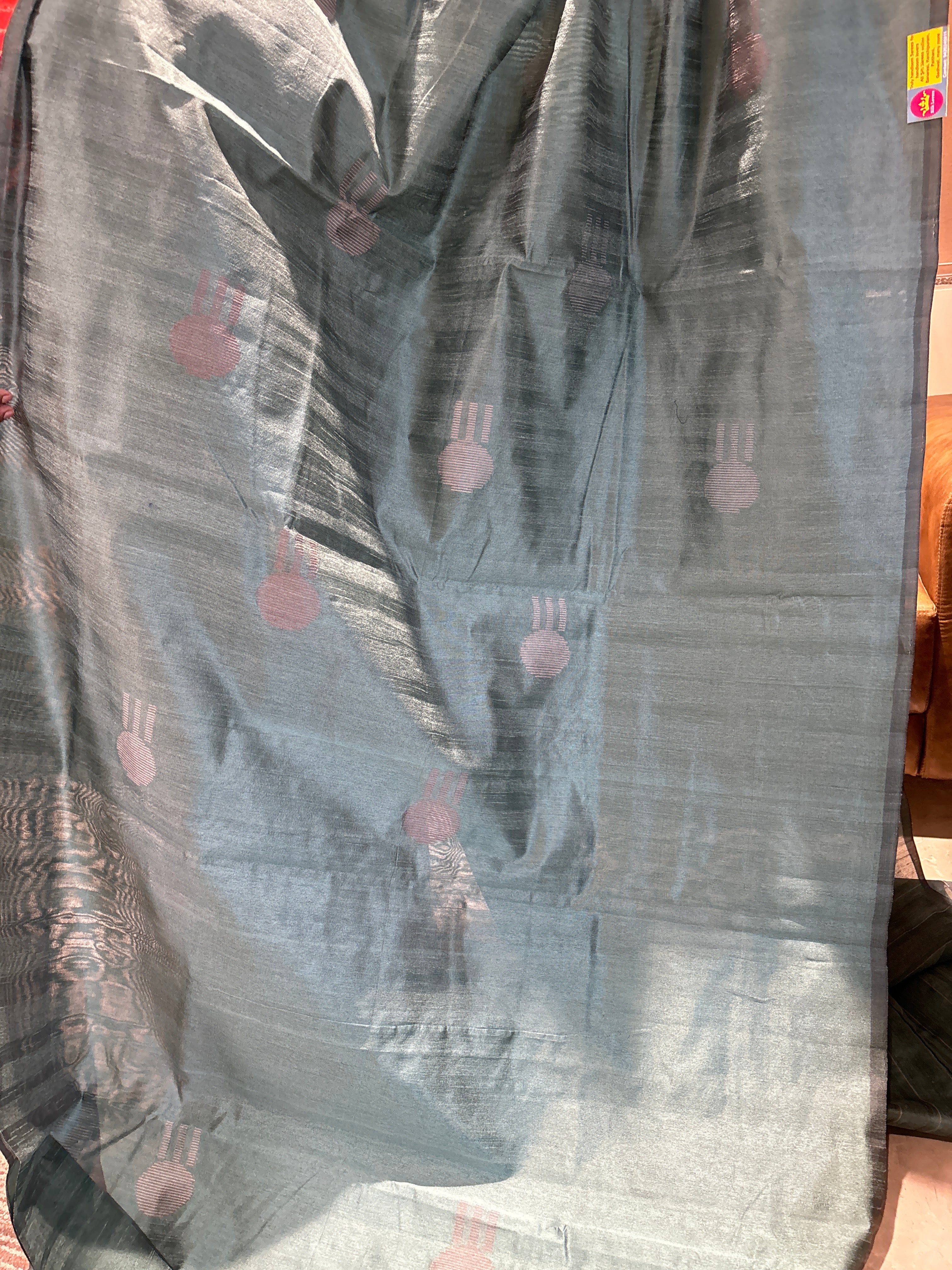 Banarasi linen saree