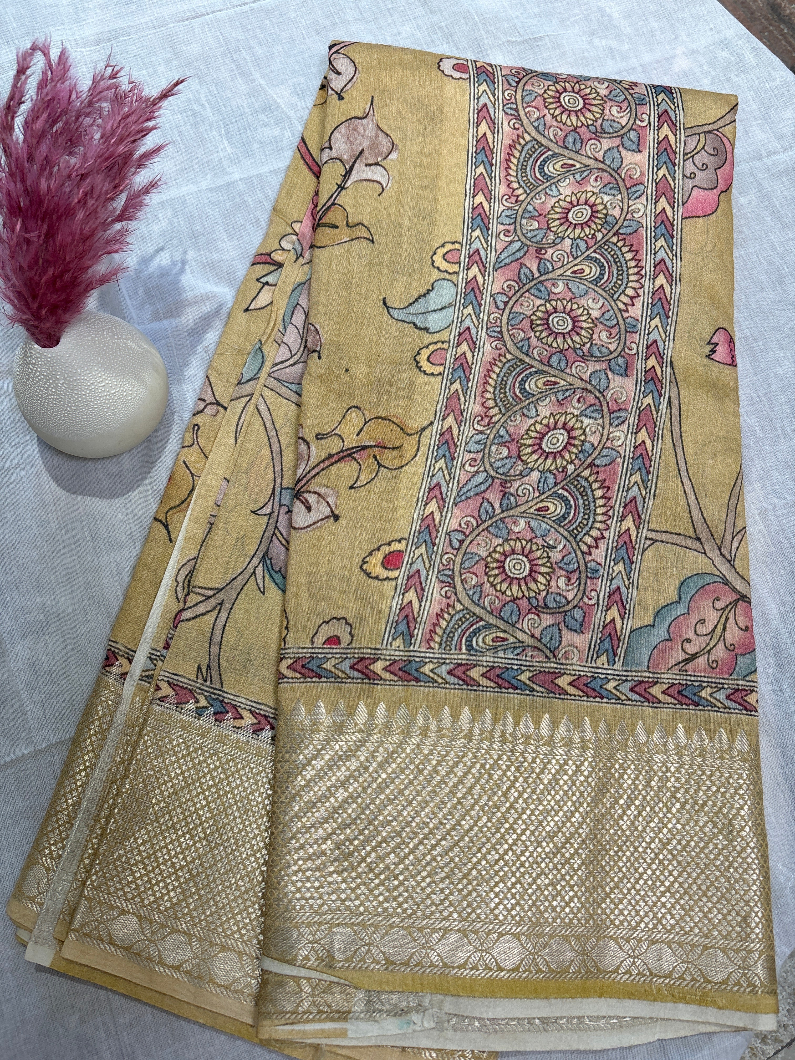 Pure Munga silk saree