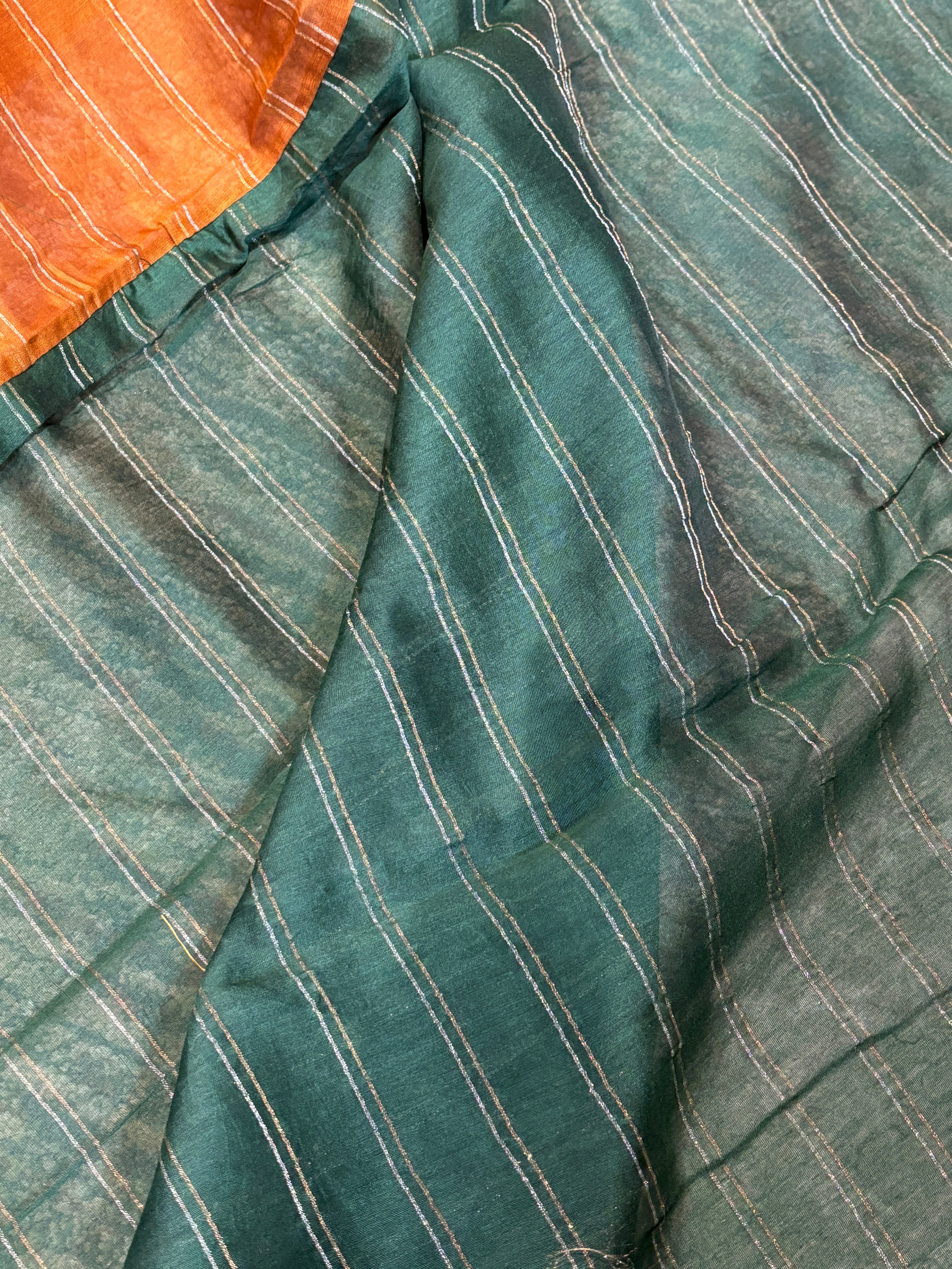 Pure cotton Madhubani printed saree