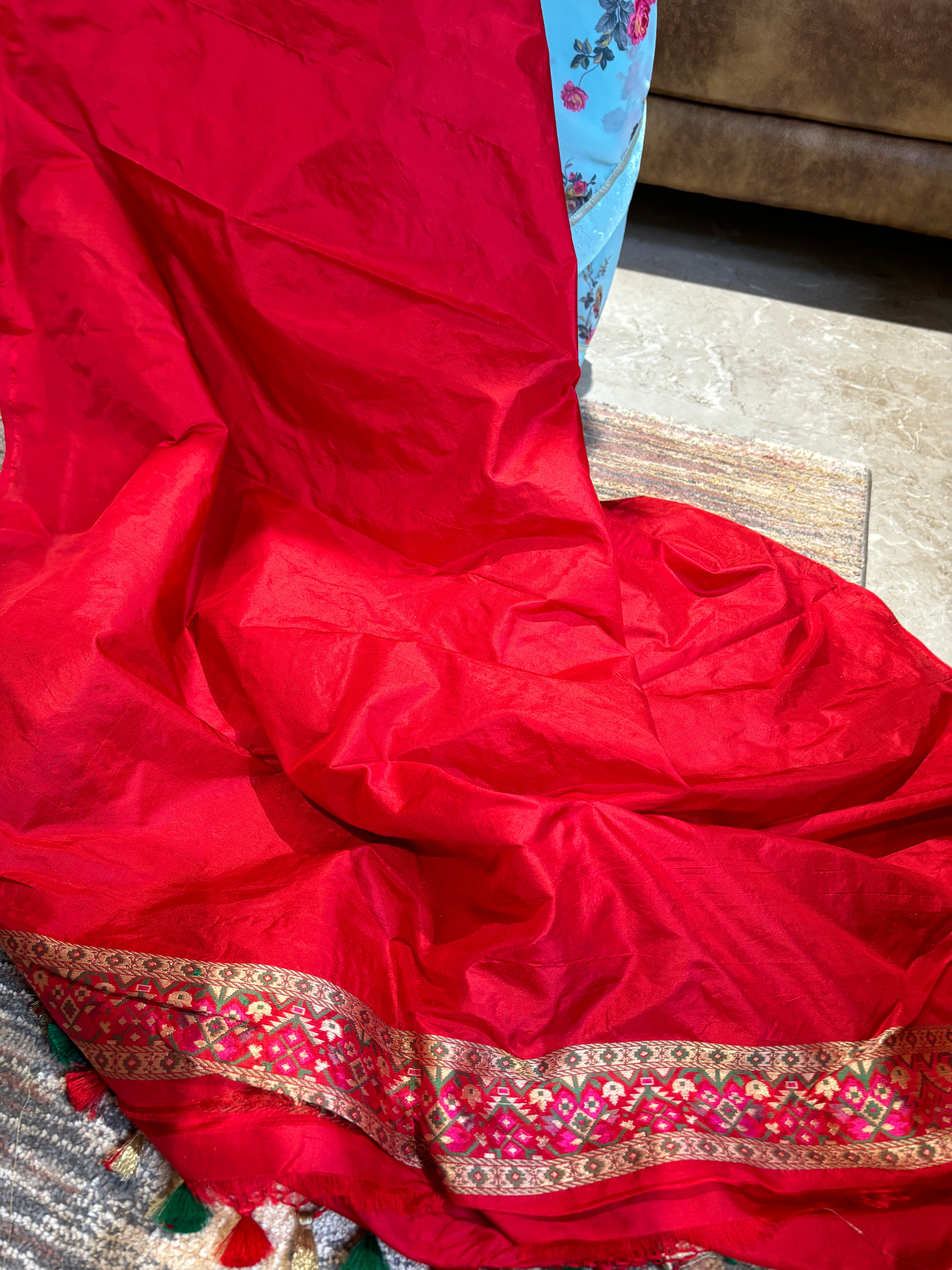 Pure Banarasi patola silk saree