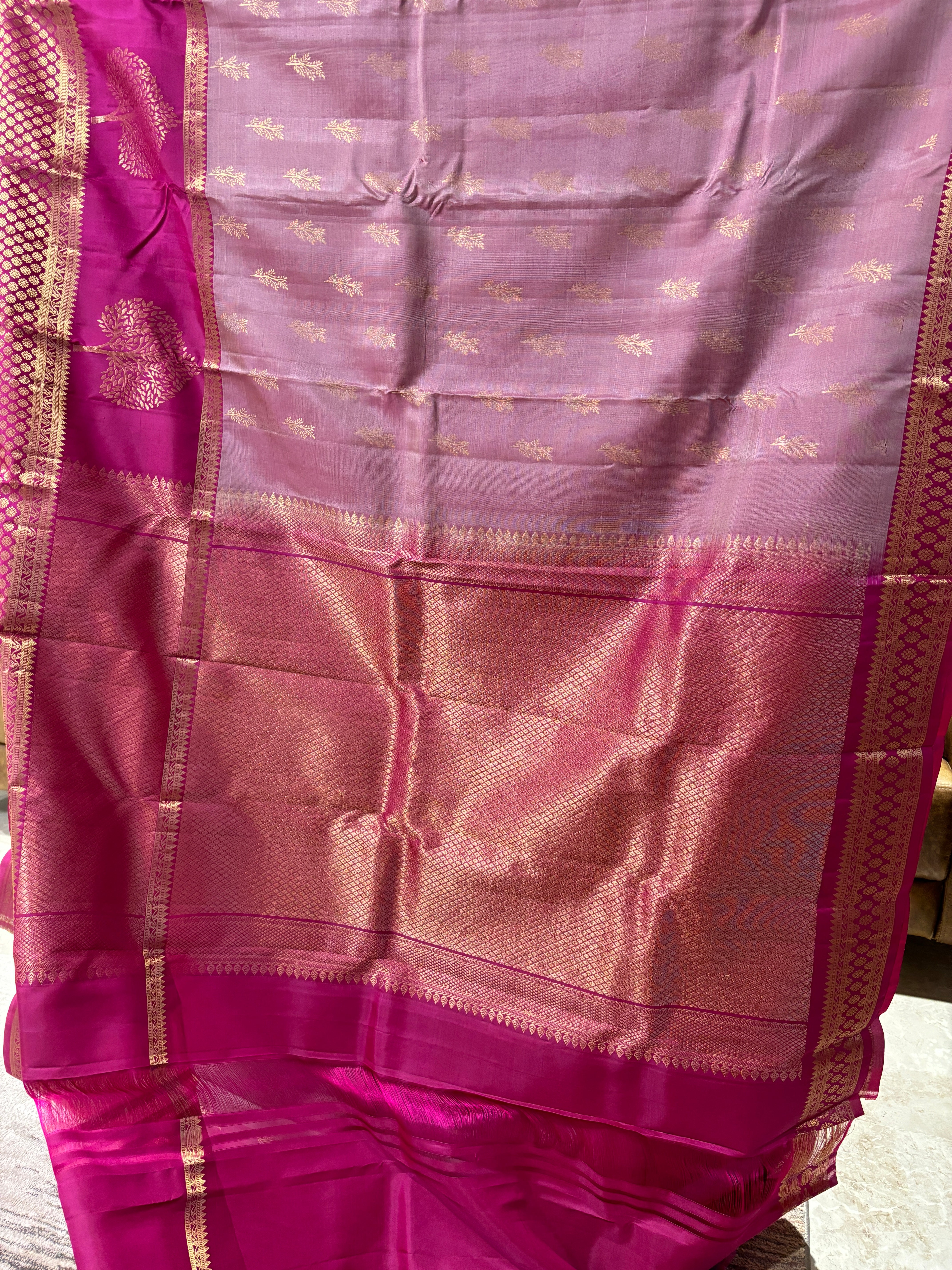 Pure silk Kanchipuram saree