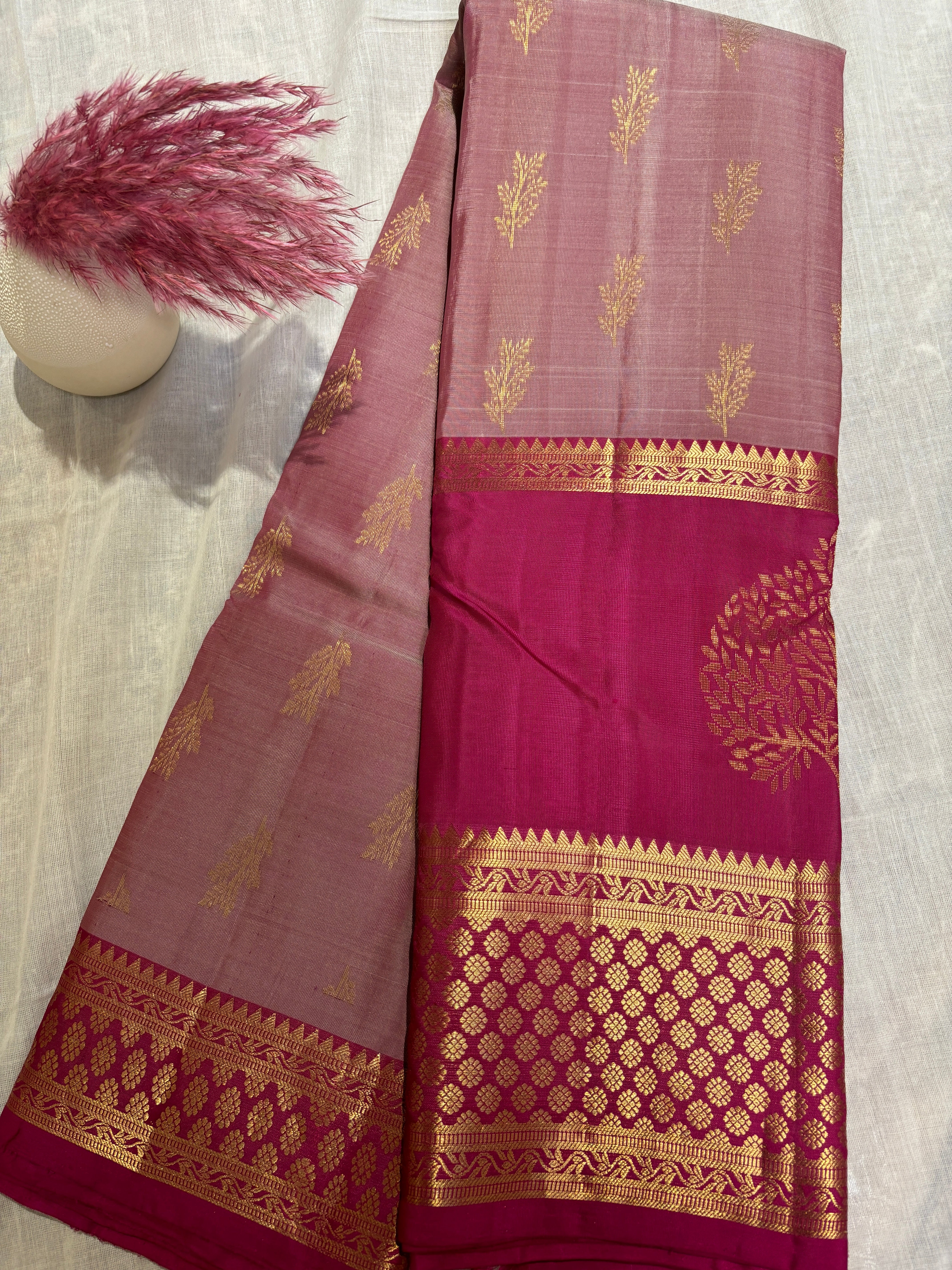 Pure silk Kanchipuram saree