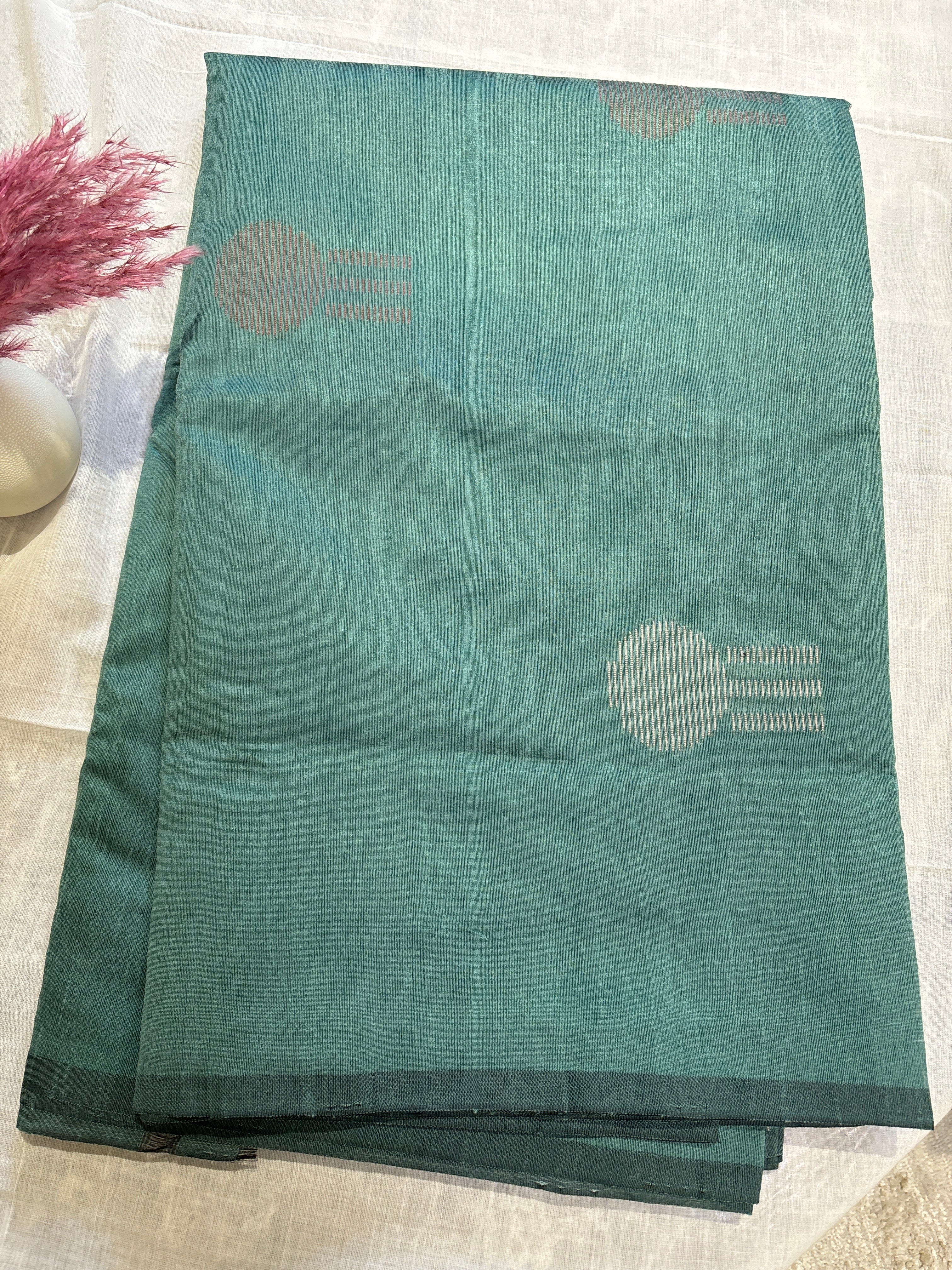 Banarasi linen saree