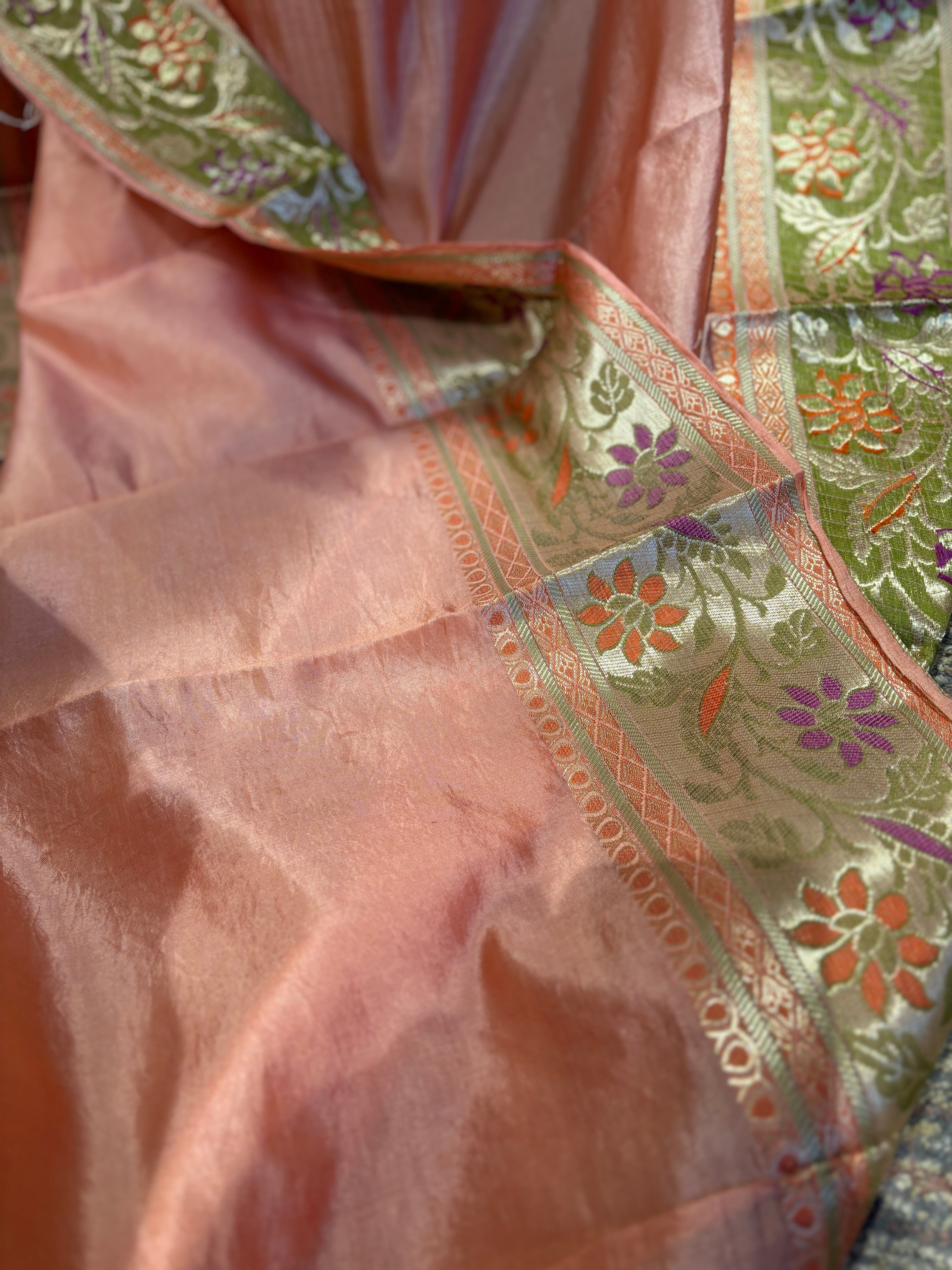 Pure dupian silk saree