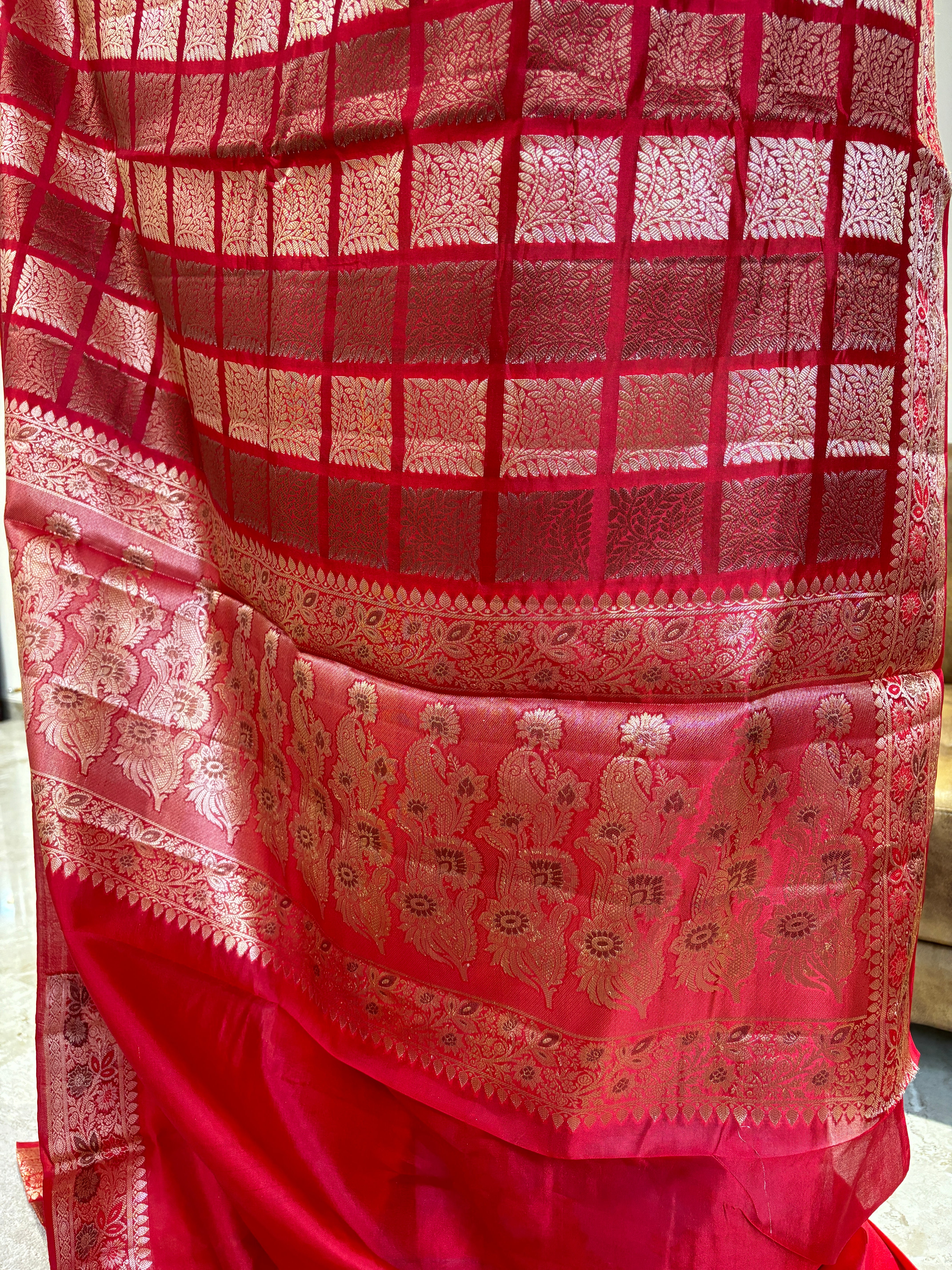 Pure dupian silk saree