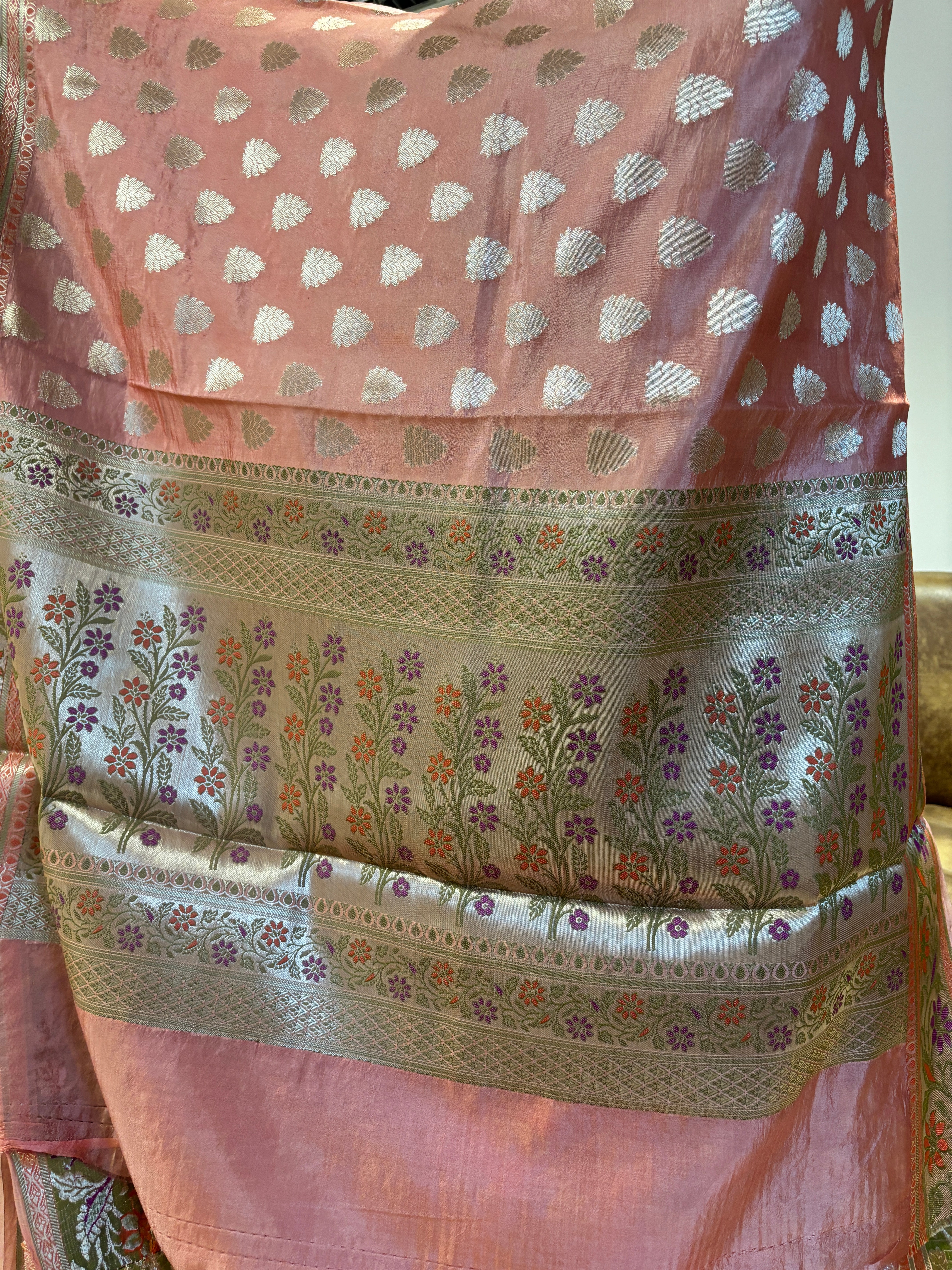 Pure dupian silk saree