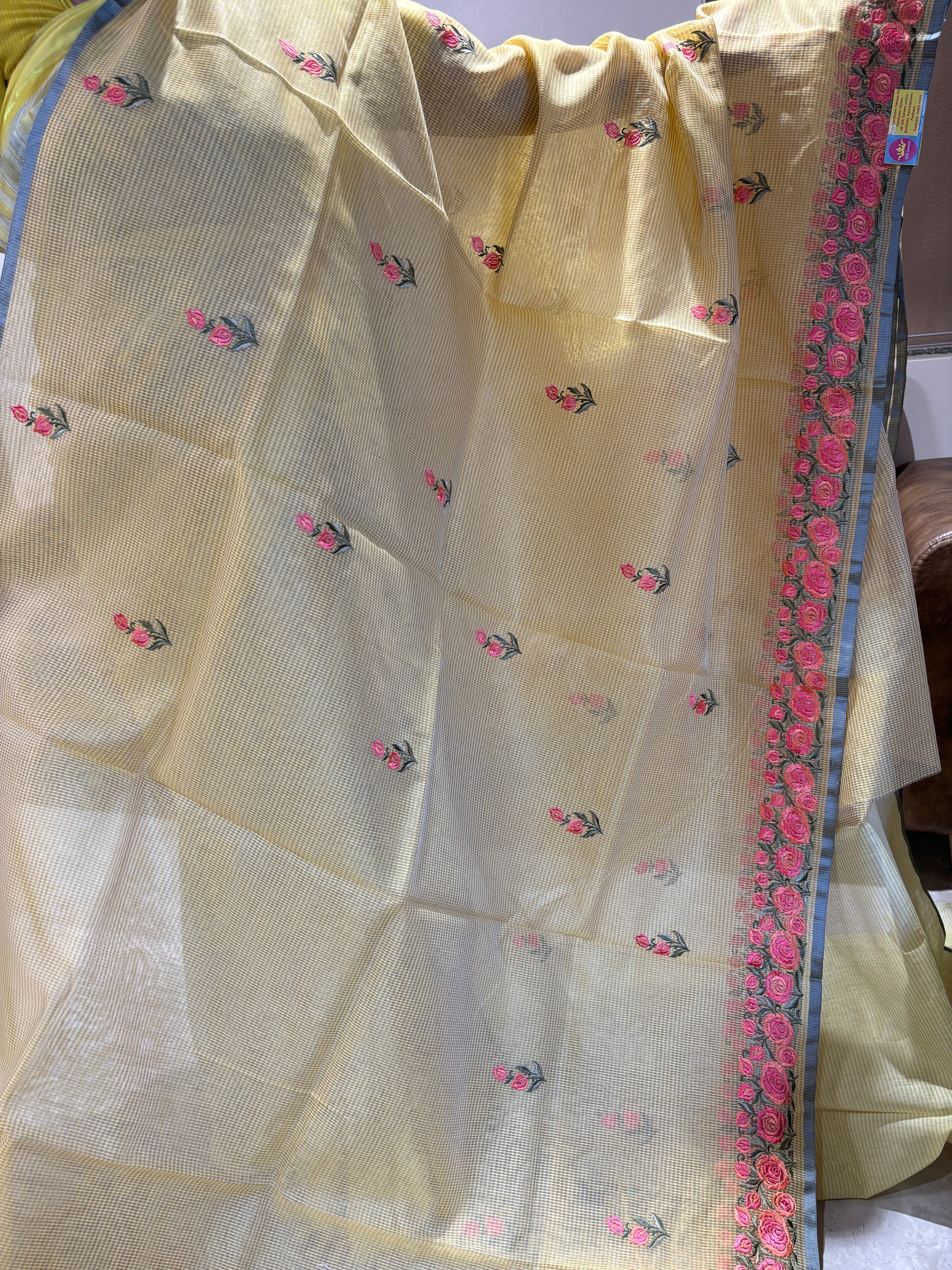Kota checked saree