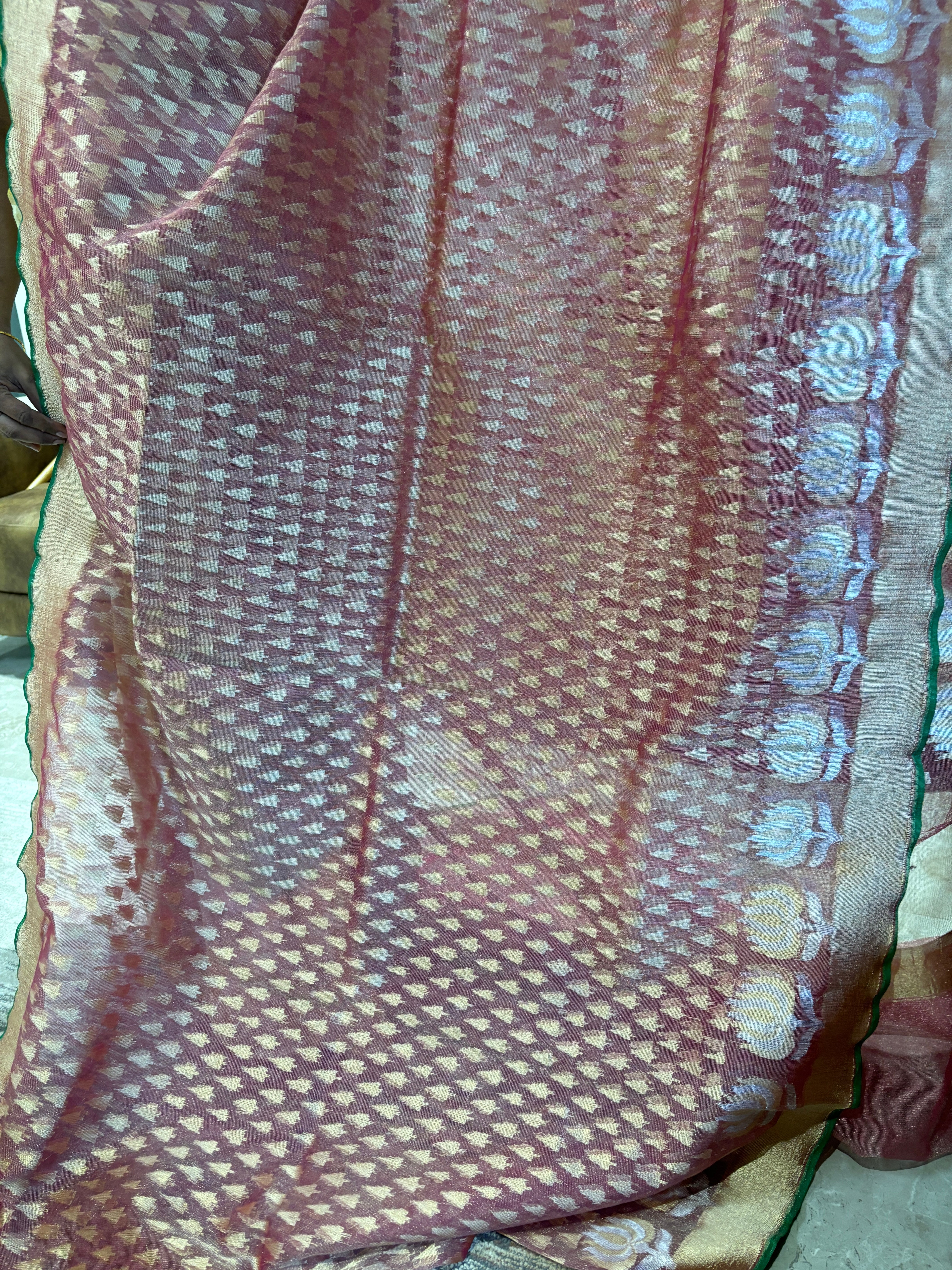 Tissue silk saree
