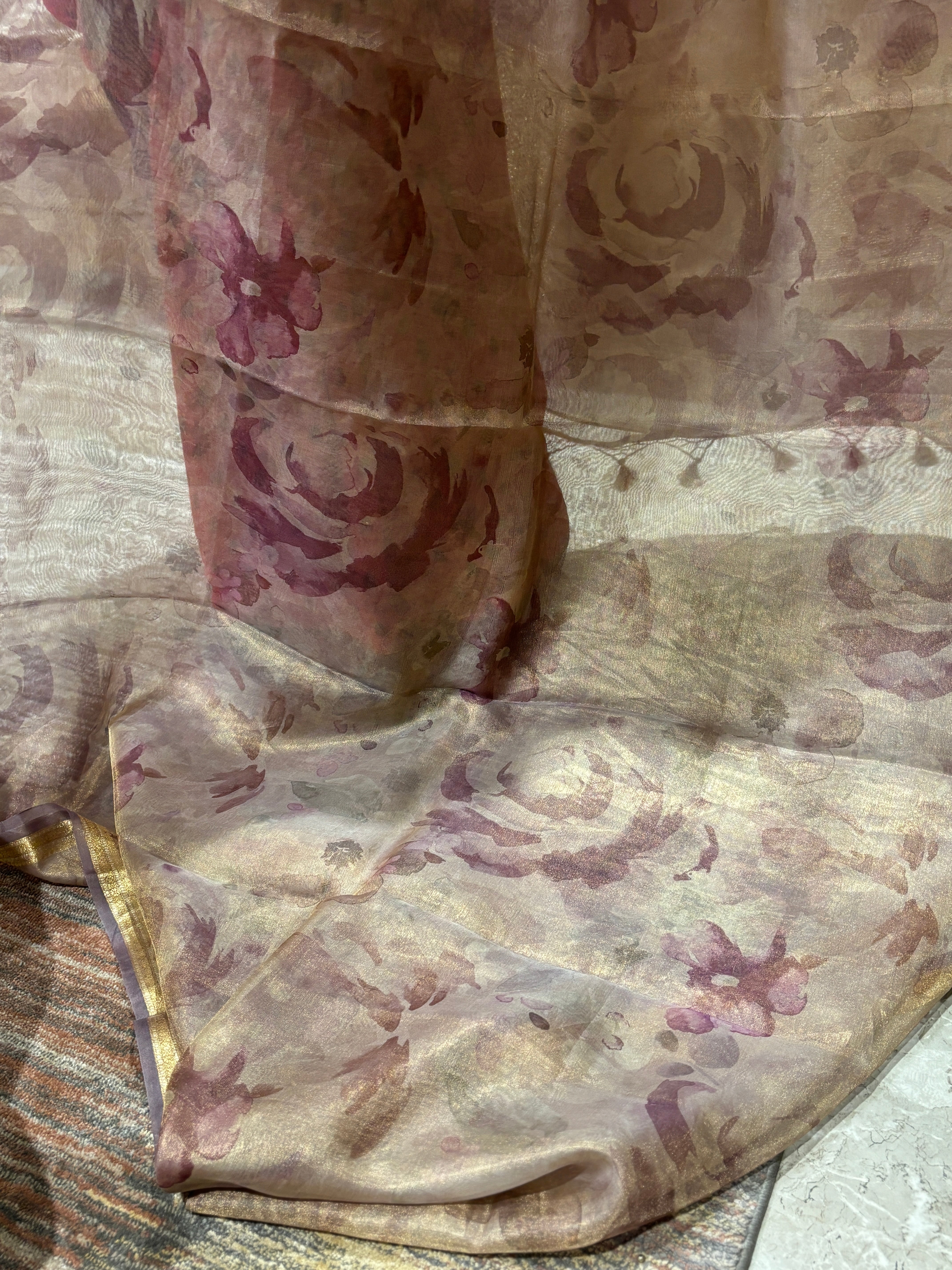 Pure tissue silk