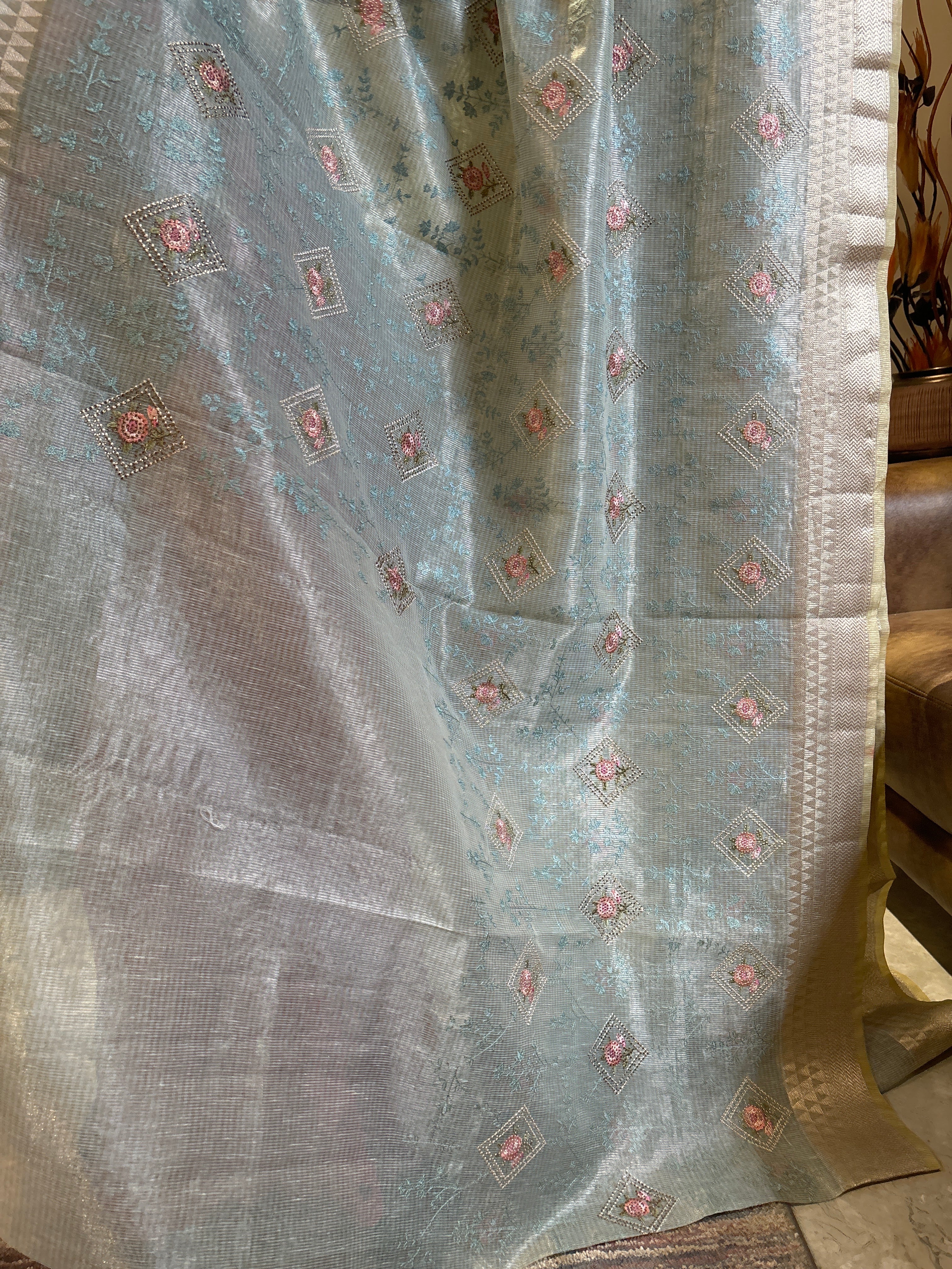 Tissue kota saree