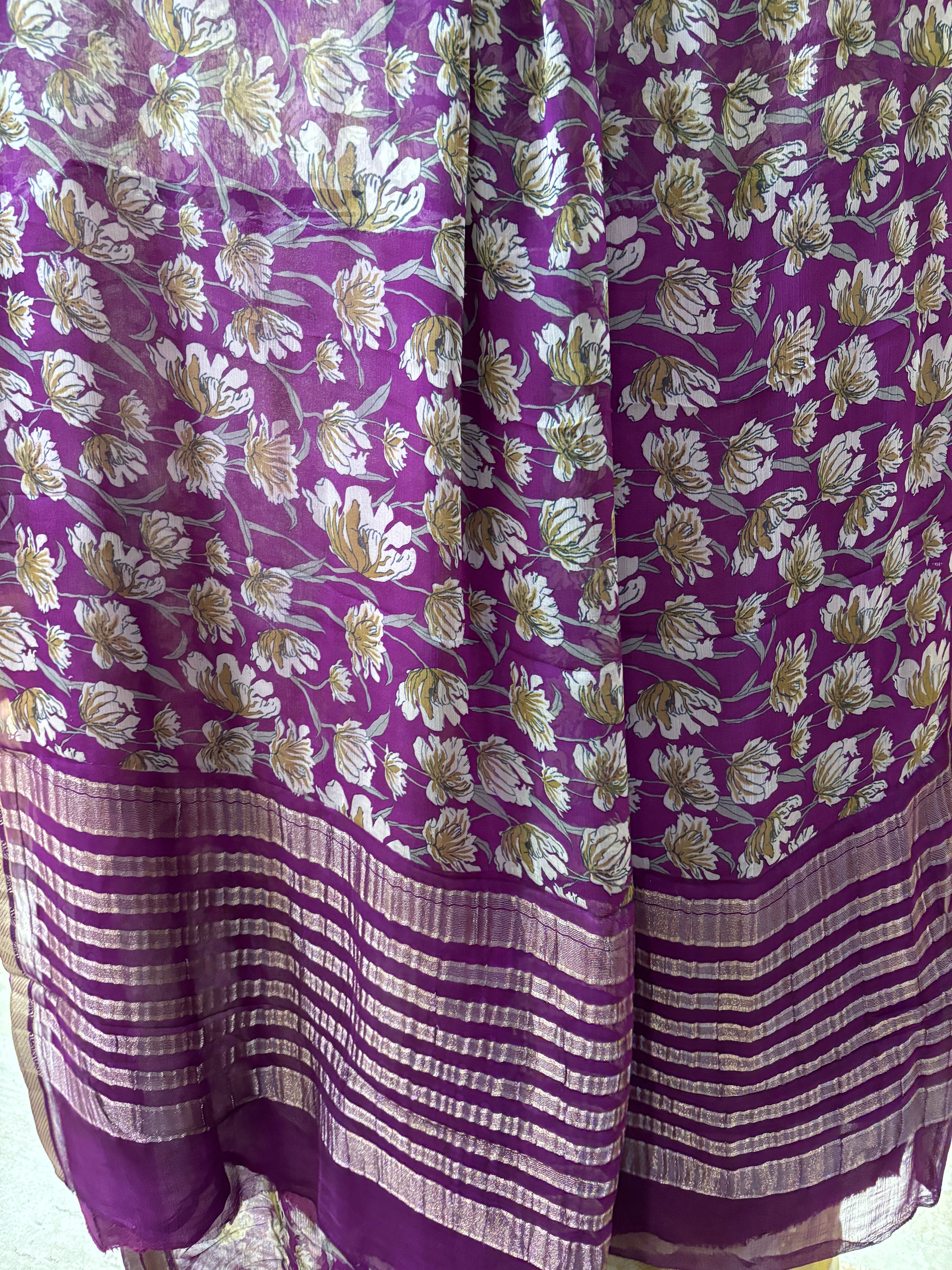 Georgette saree