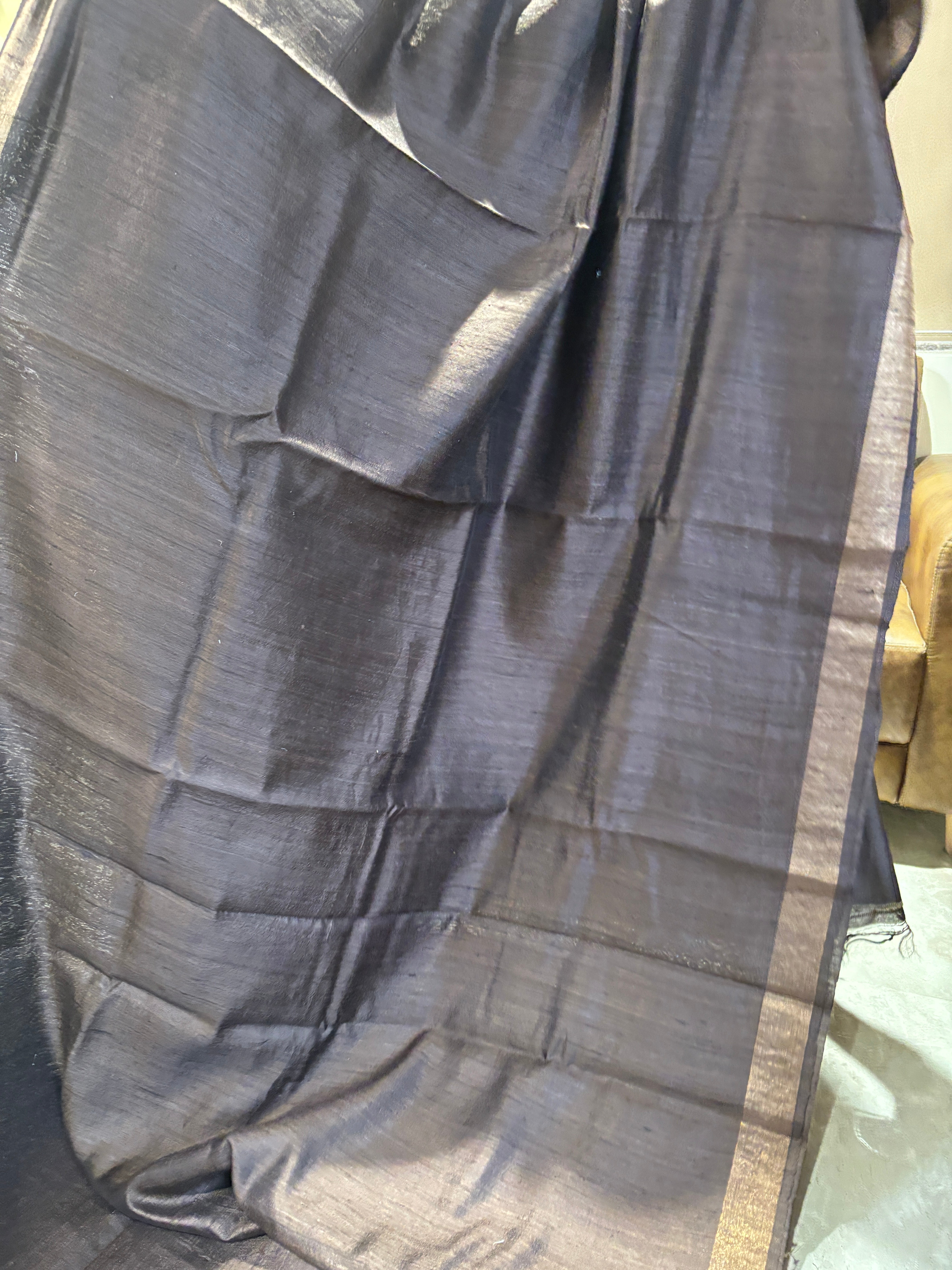 Tusser silk saree