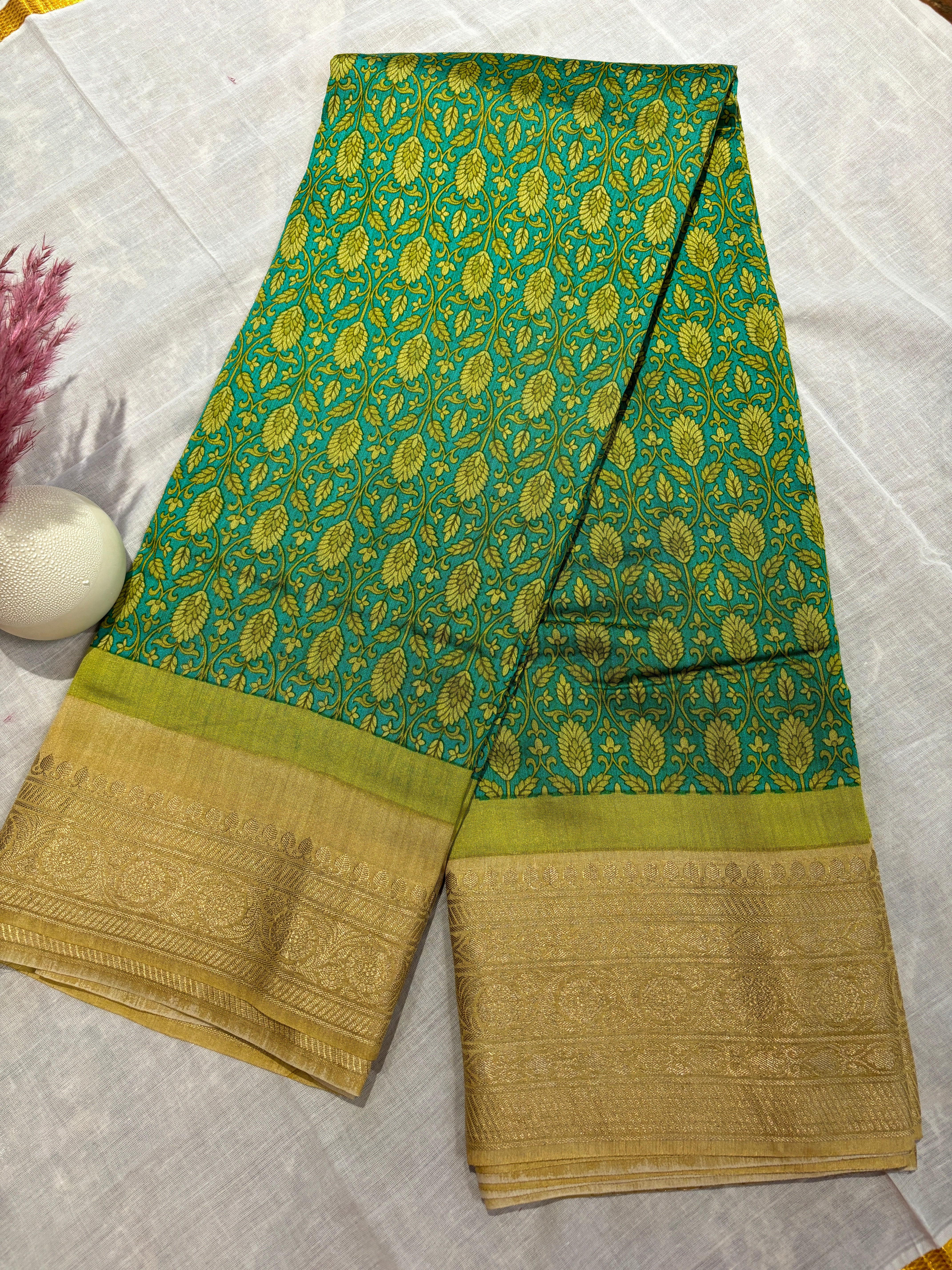 Pure desi Tusser Tusser saree