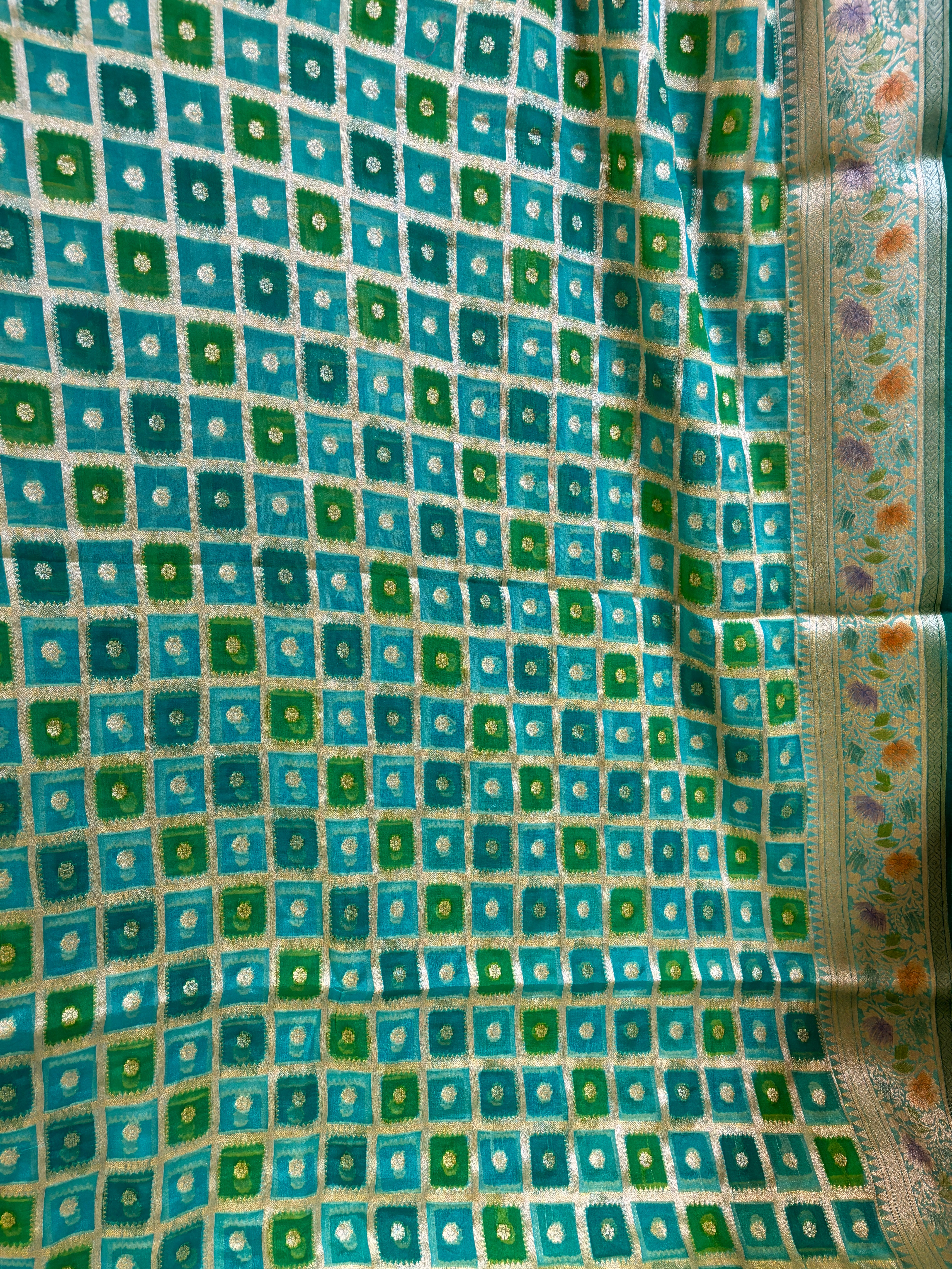 Pure Handlooms khaddi chiffon saree