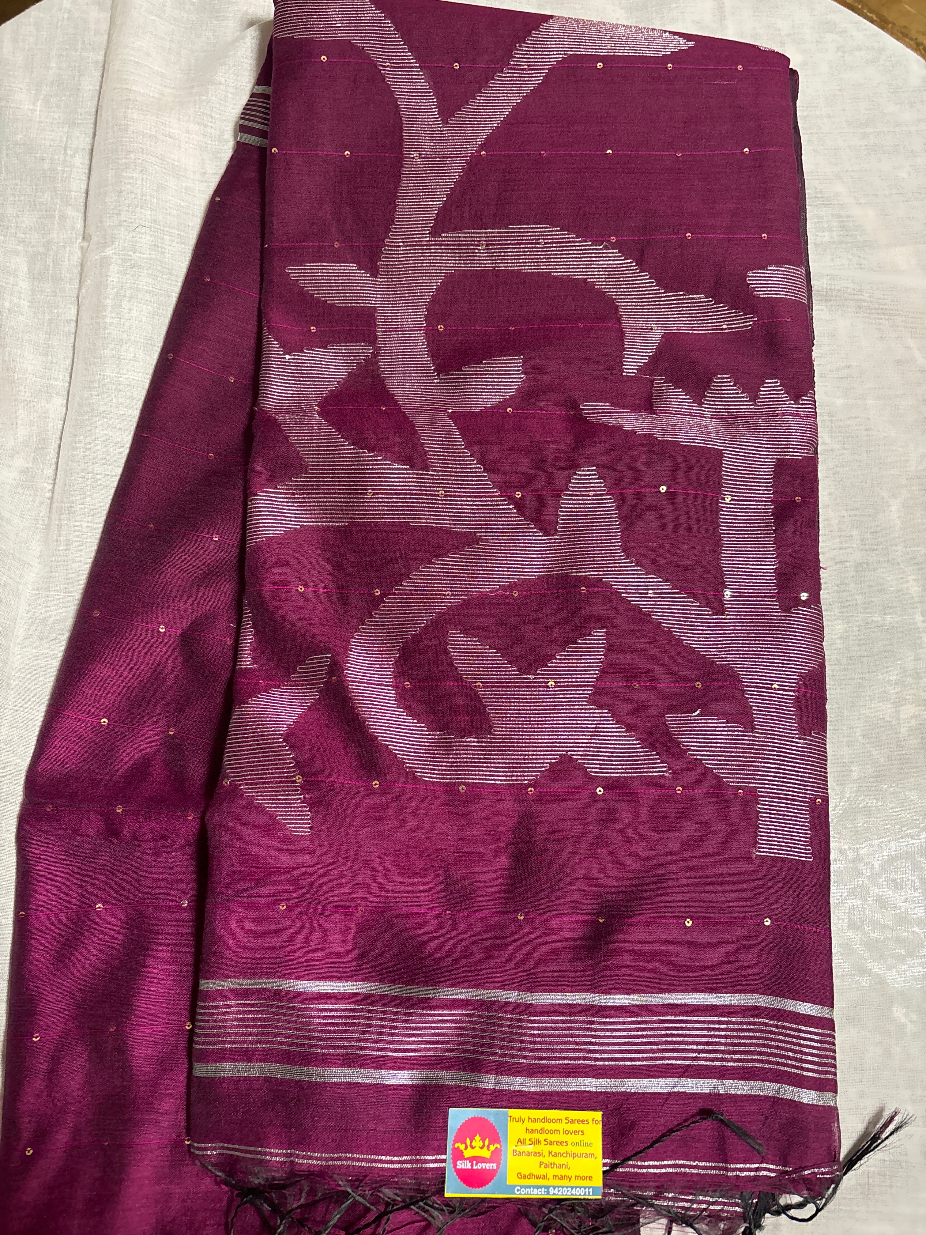 Pure cotton Bengal Handloom sarees