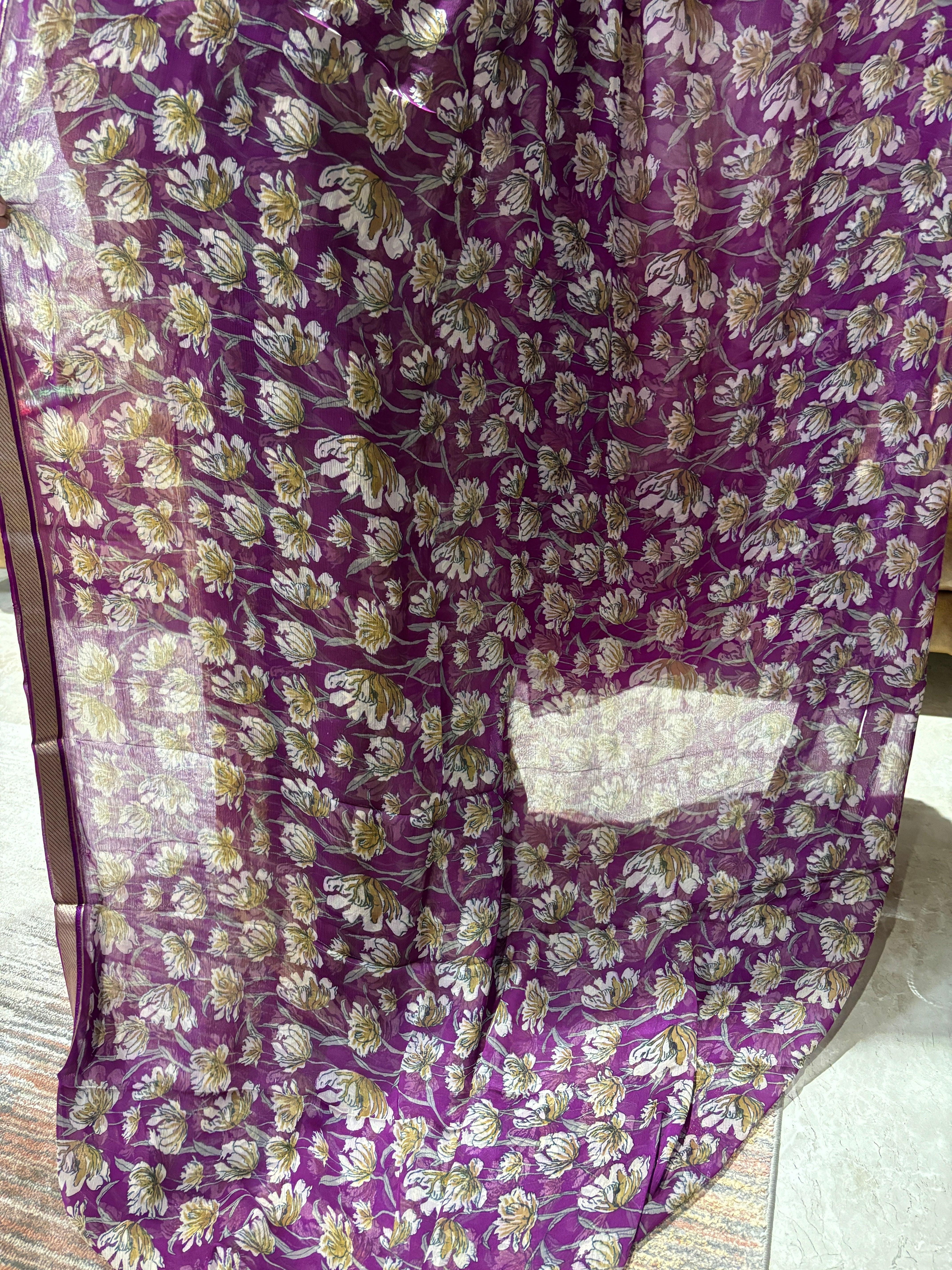 Georgette saree