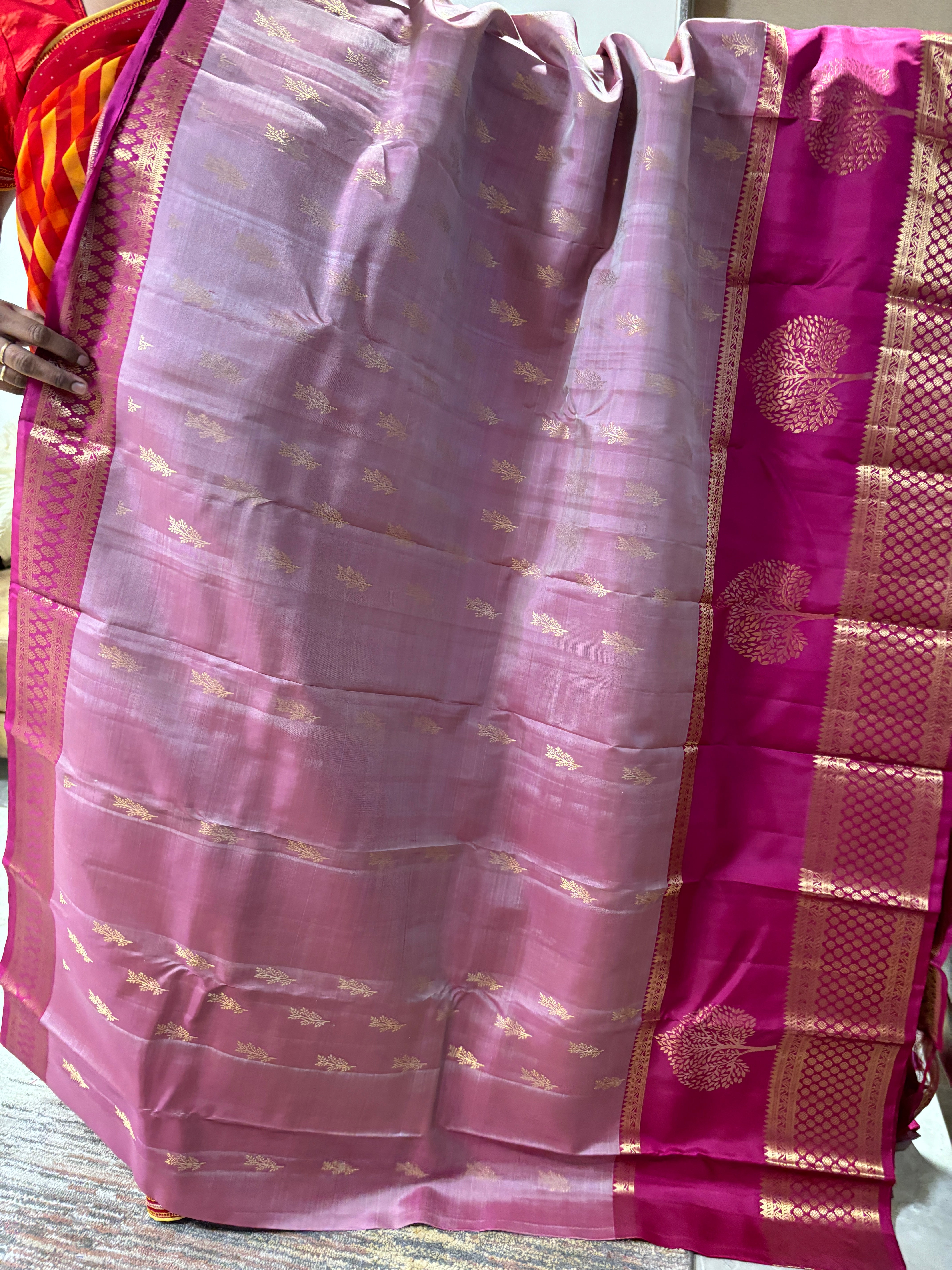 Pure silk Kanchipuram saree