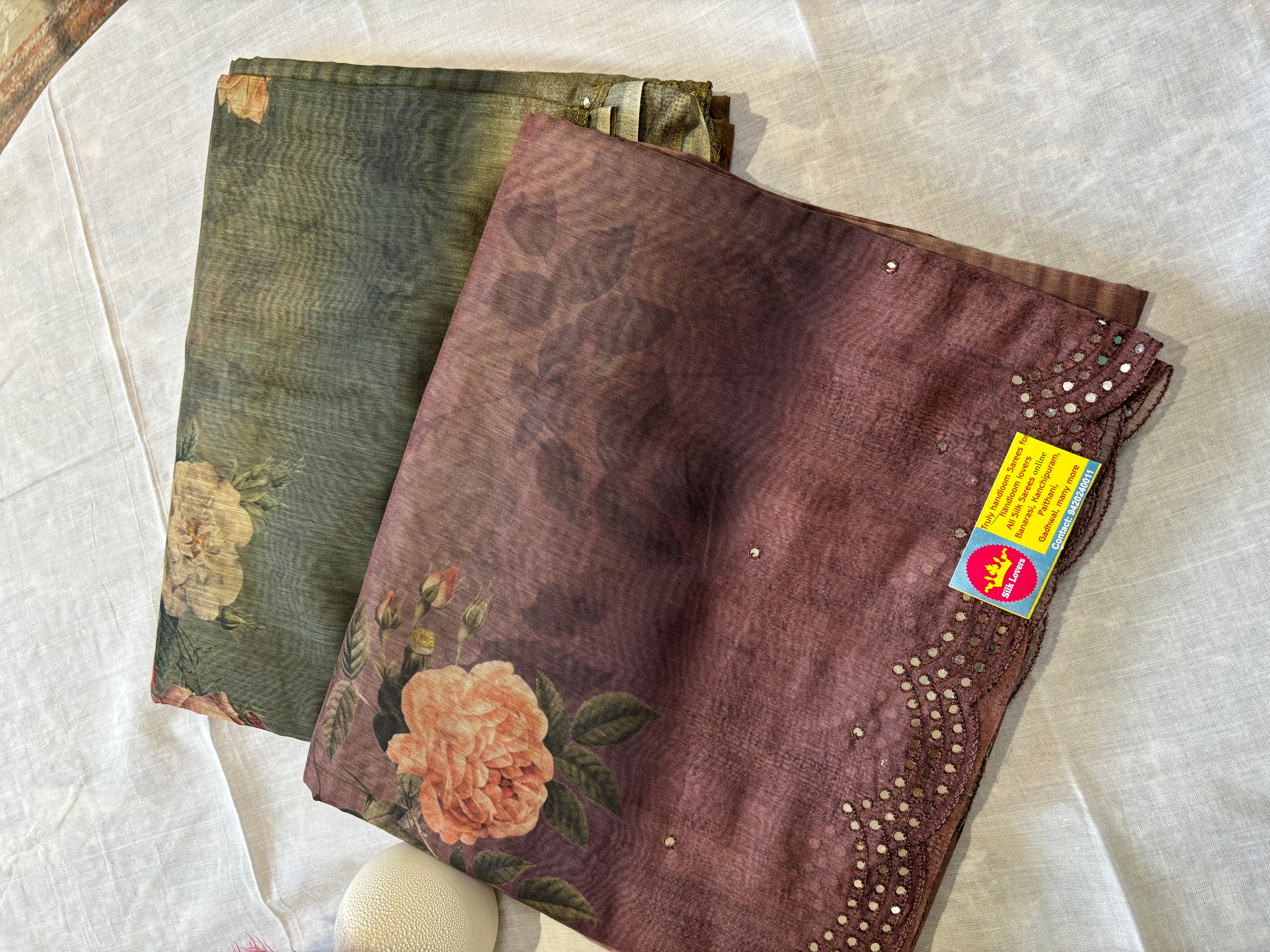 Cotton sarees