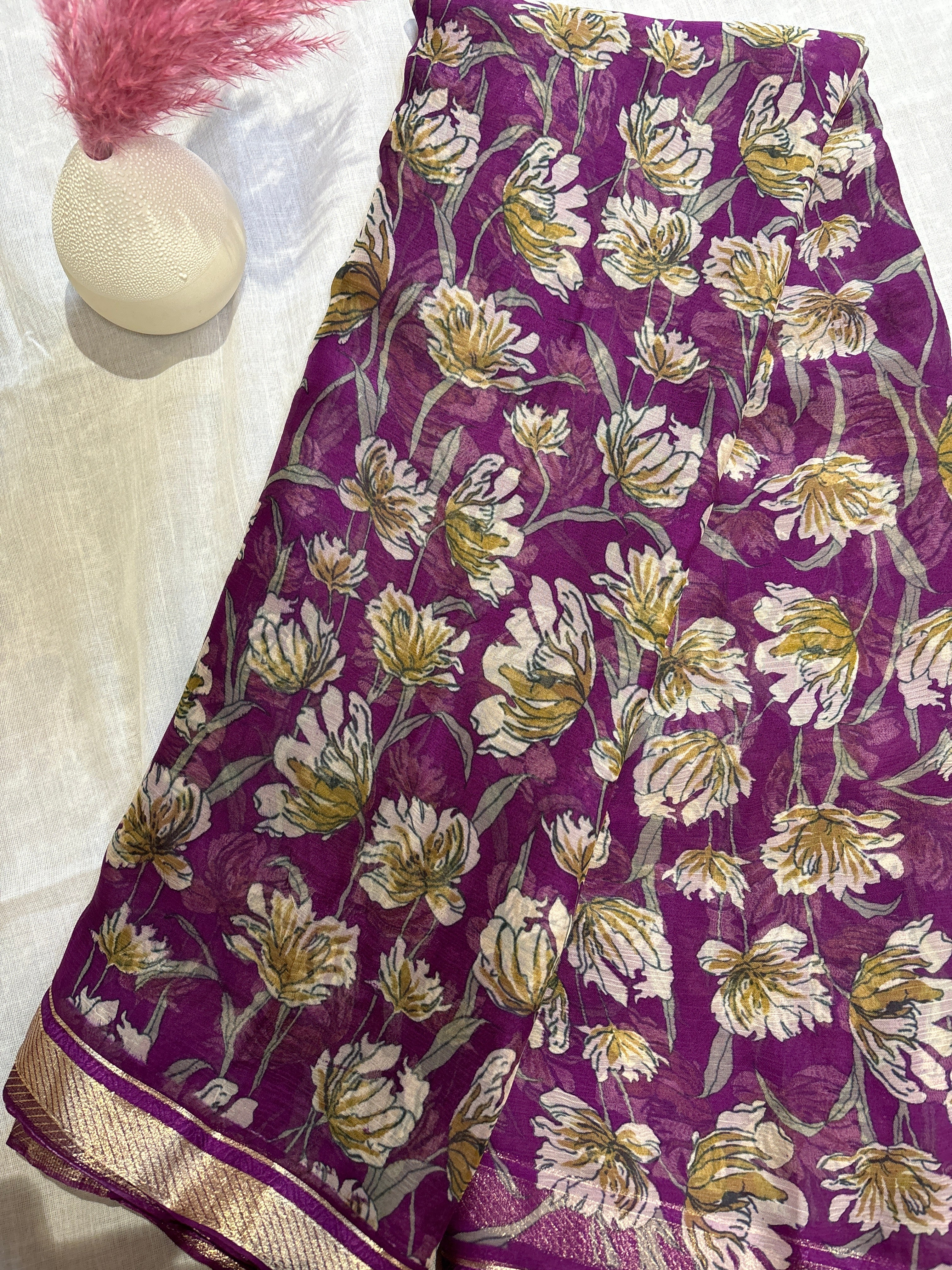 Georgette saree