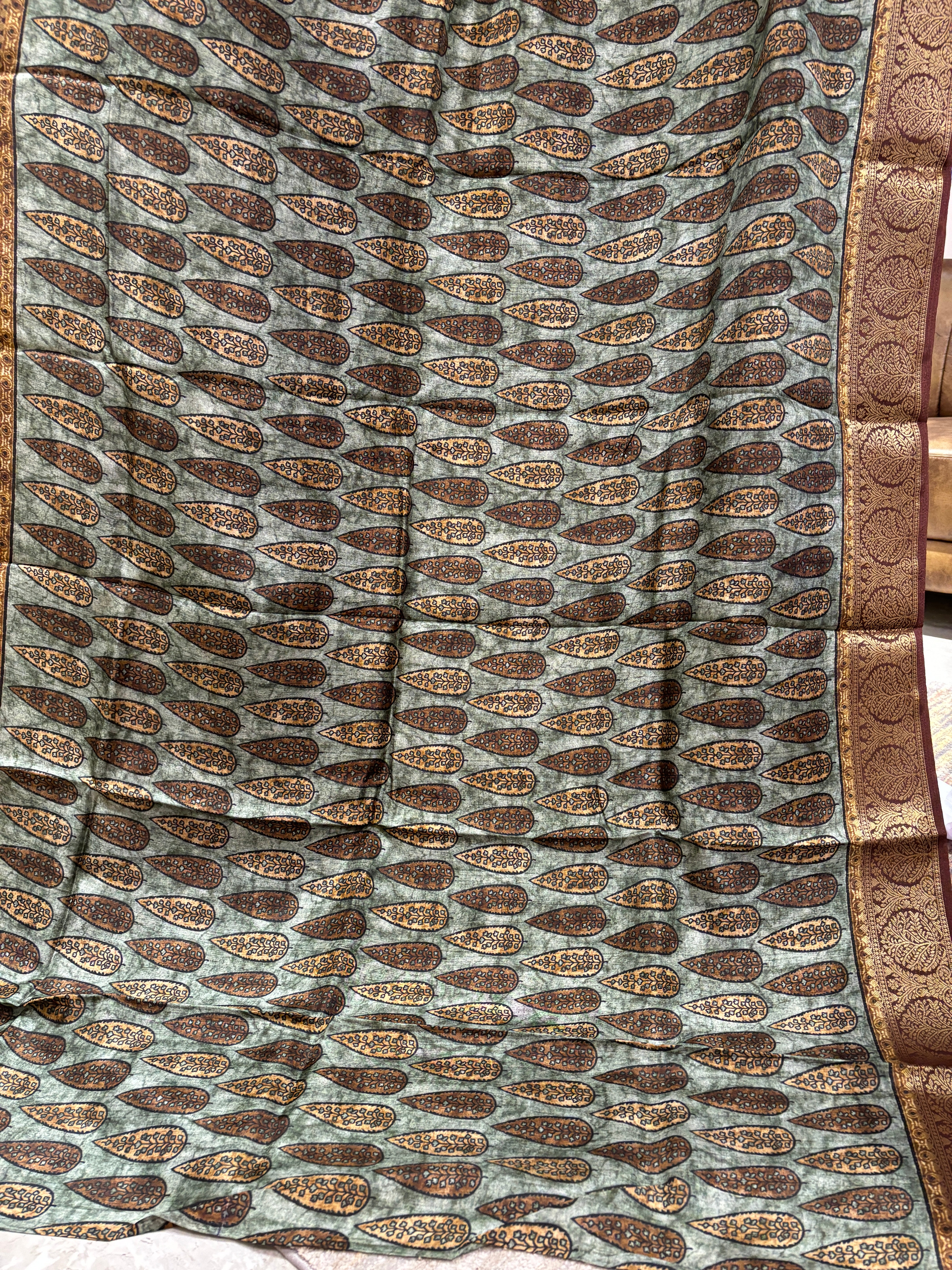 Pure dola silk saree